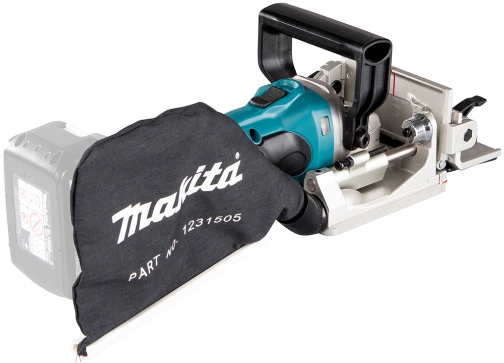 Makita Nutfräse »DPJ180Z«, für Zimmerleute und Einrichtungsmonteure, ohne Akku und Ladegerät