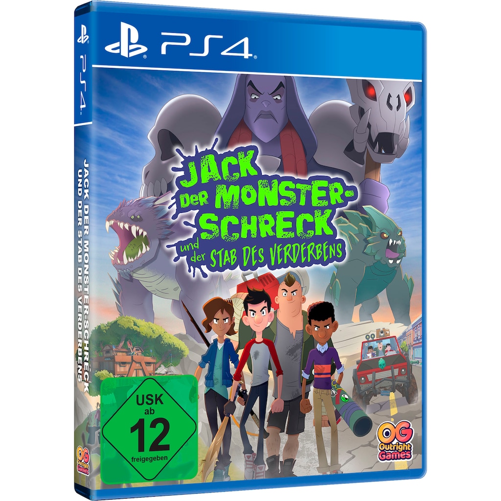 Outright Games Spielesoftware »Jack, der Monsterschreck (The Last Kids on Earth)«, PlayStation 4