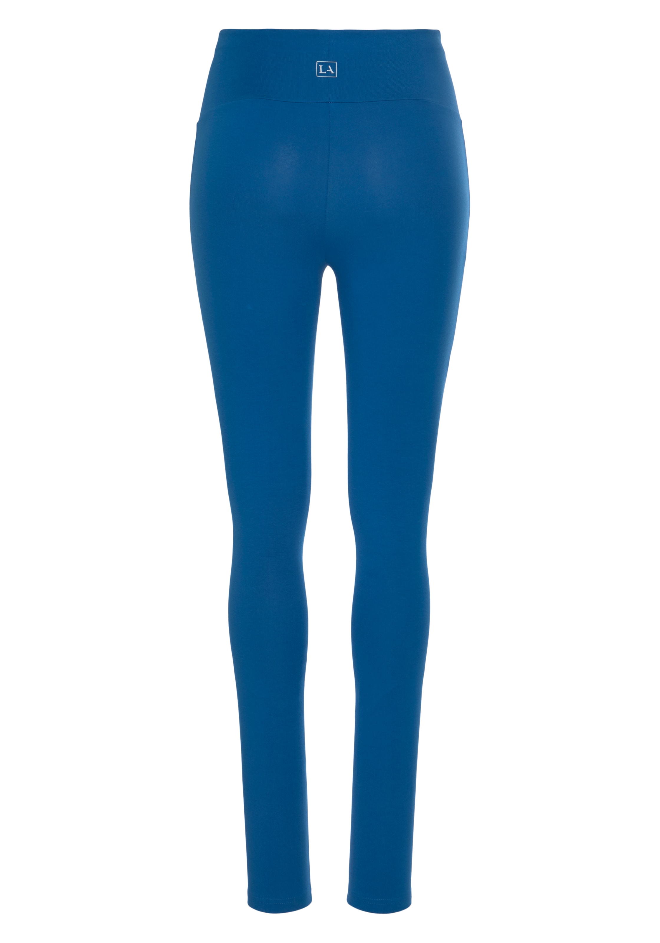 LASCANA Leggings, mit breitem Bündchen