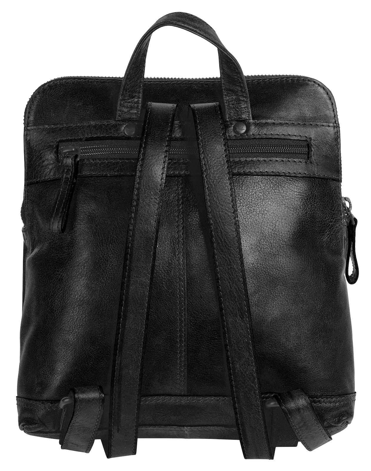 Sansibar Cityrucksack, echt Leder