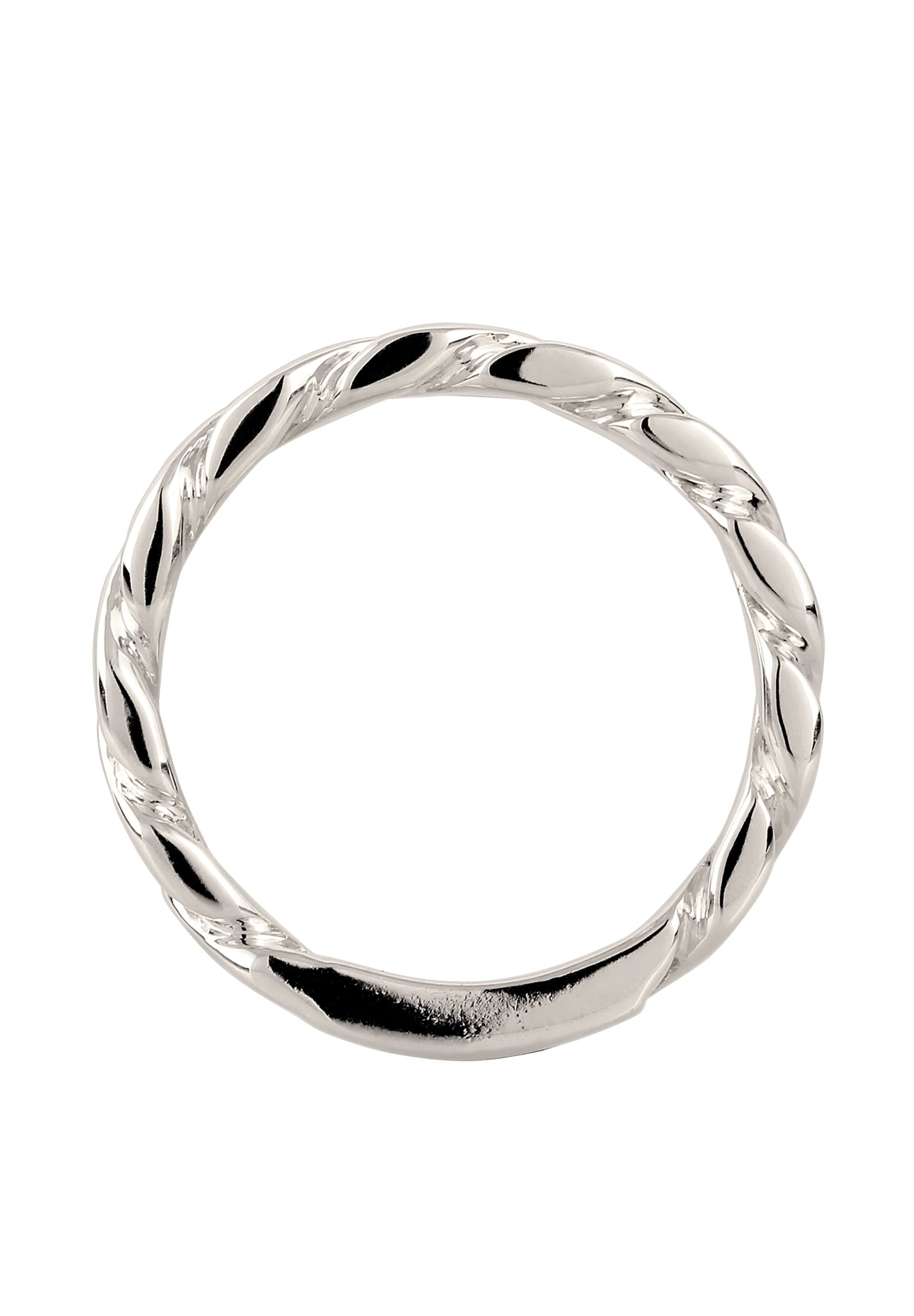 Kuzzoi Silberring »Ring Bandring Glieder Design 925 Sterling Silber«
