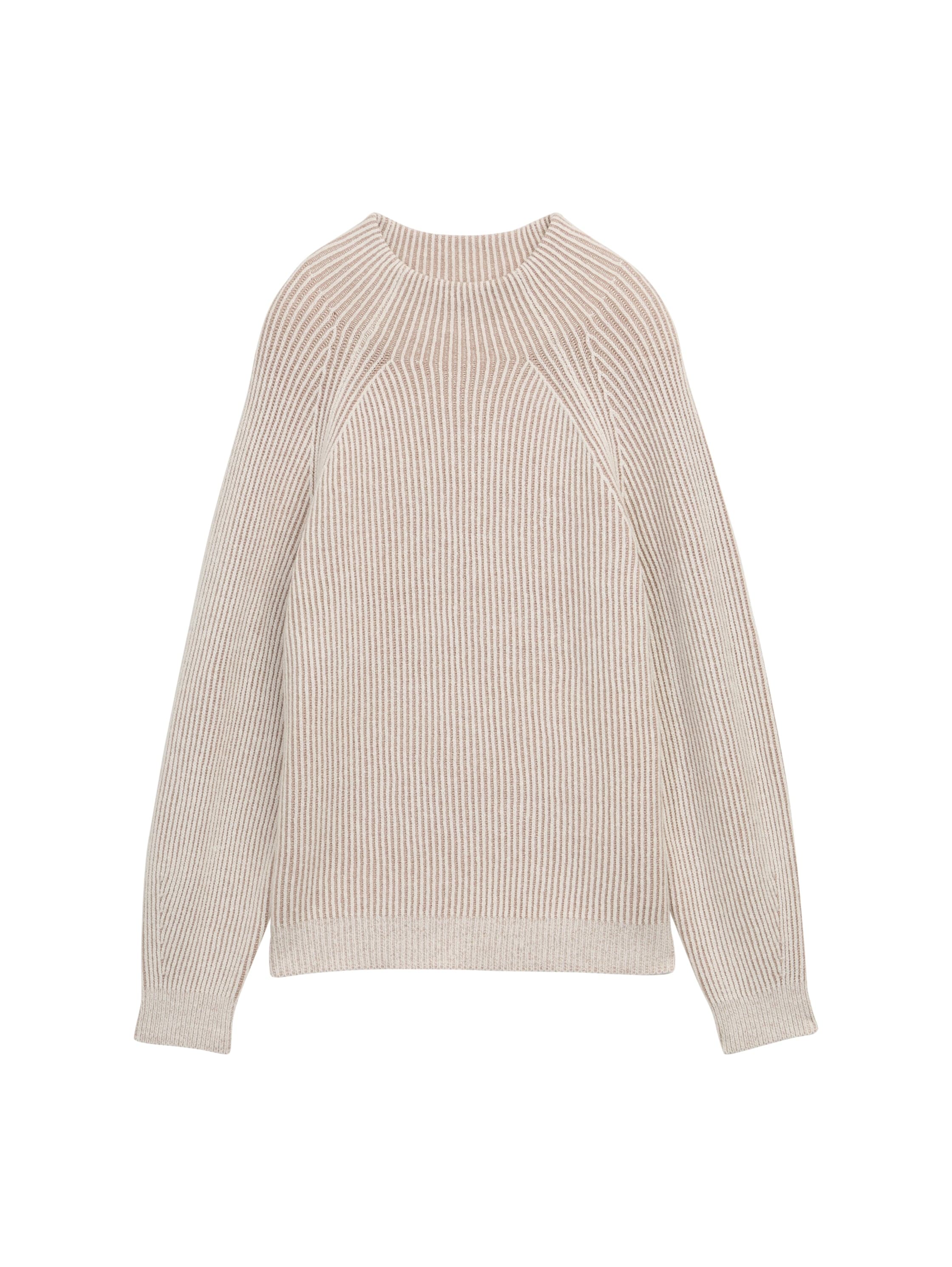 TOM TAILOR Strickpullover, mit Rippstruktur