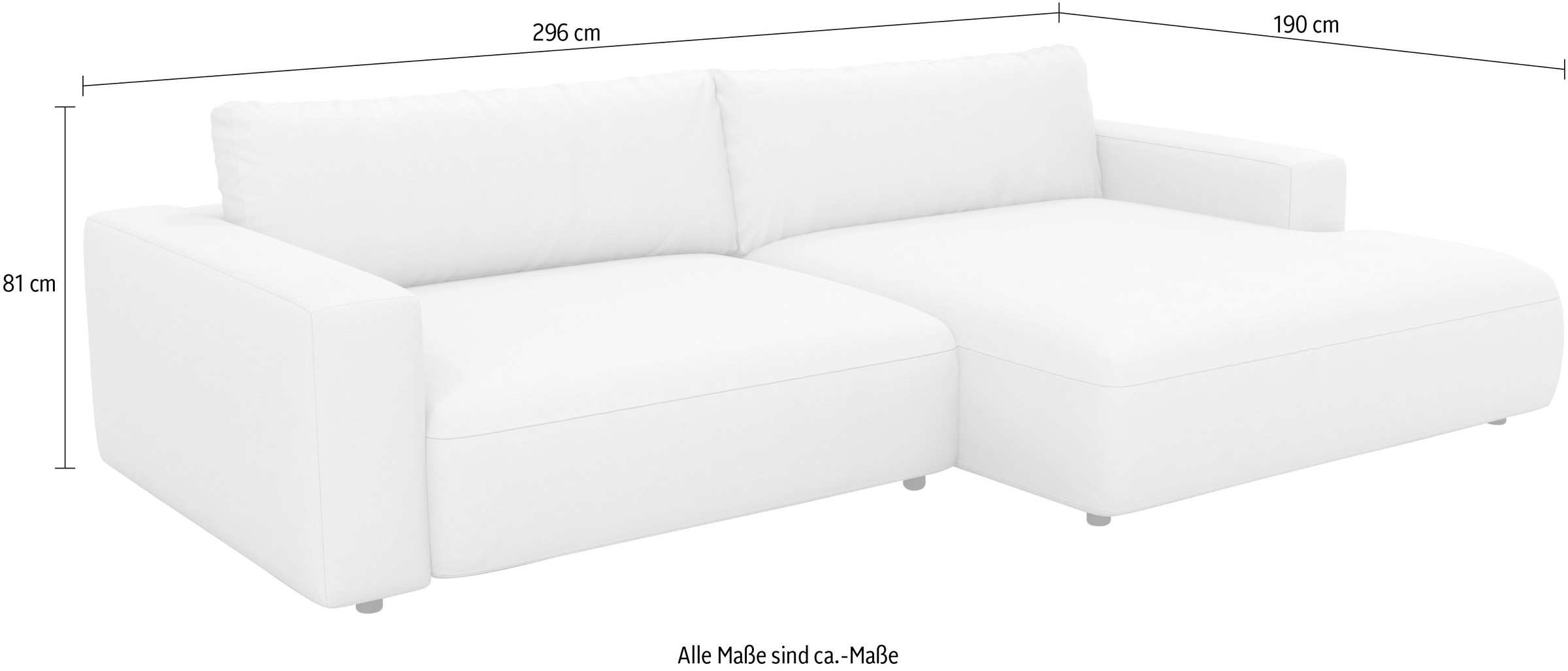 Musterring Ecksofa »LUCIA L-Form«