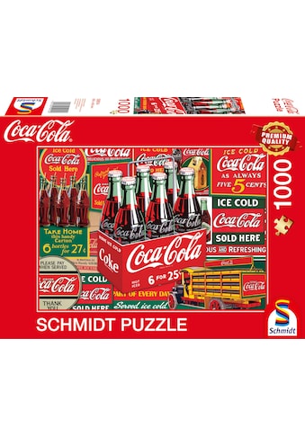 Schmidt Spiele Puzzle »Klassiker, Puzzle Coca Cola«, Made in Europe kaufen