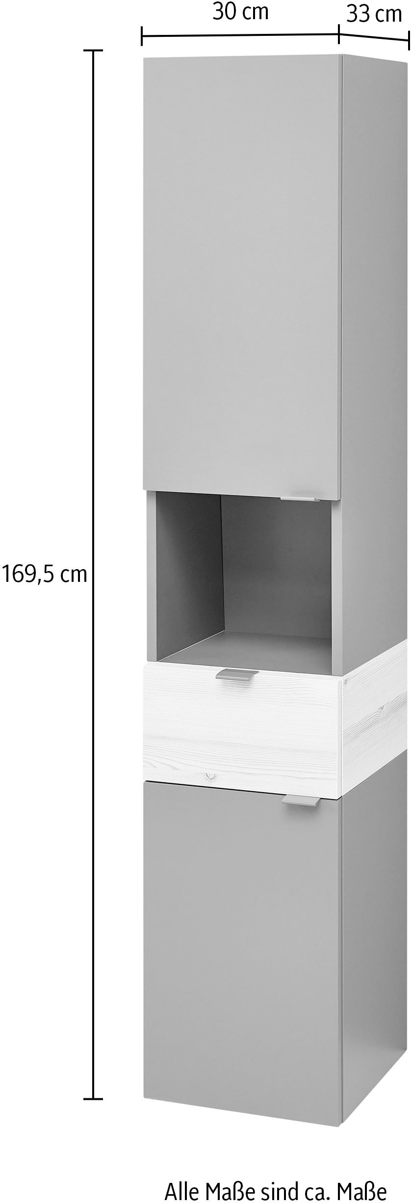 Saphir Badmöbel-Set »Quickset 394« Komplett-Set, 5 Stk. tlg.