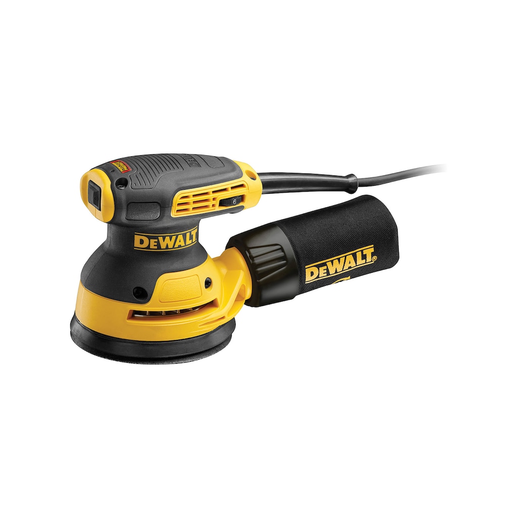 DeWalt Exzenterschleifer »DWE6423-QS Exzenterschleifer 280 Watt, 125 mm, 8.000-12.000 min-1«