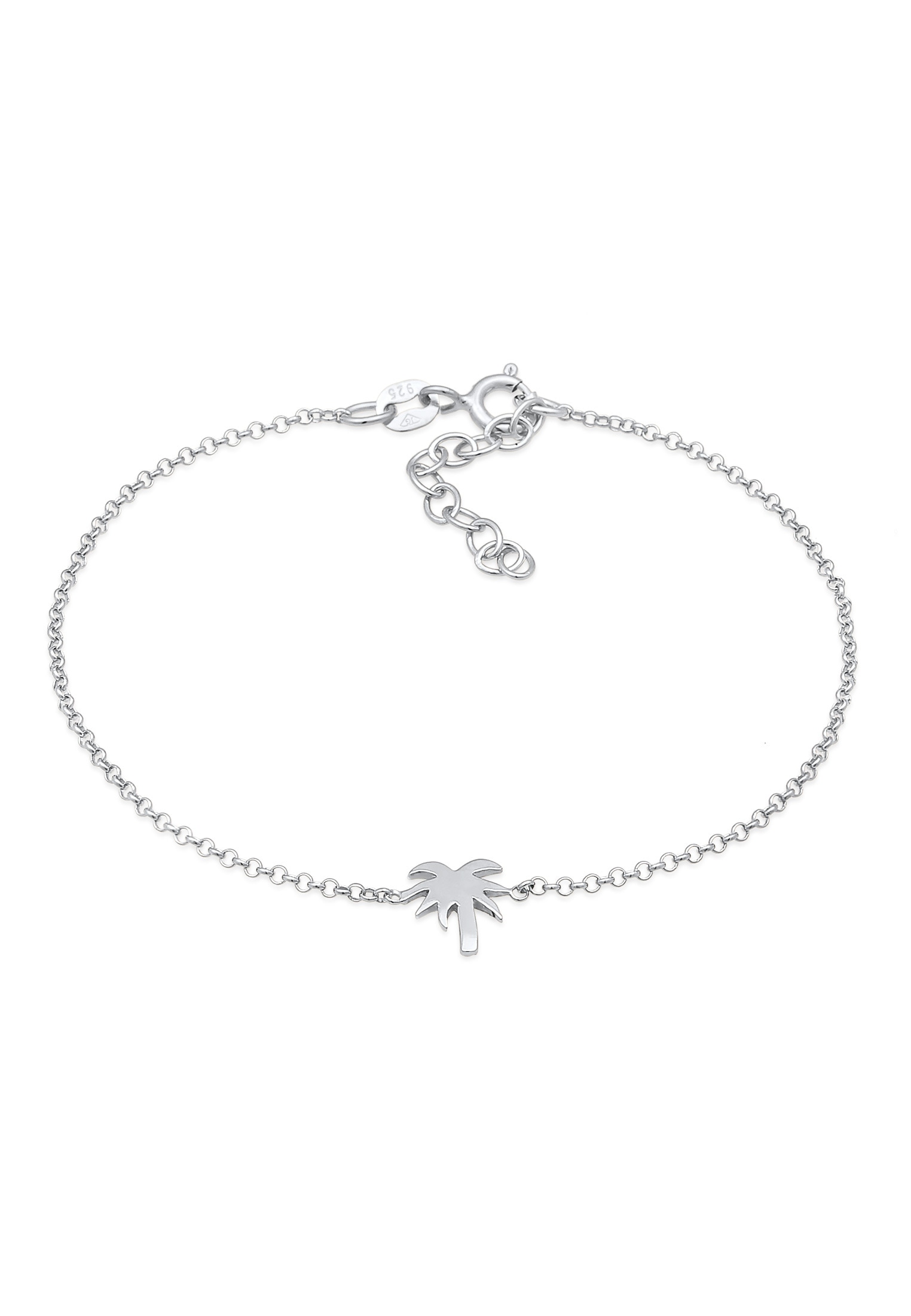 Elli Armkette »Armband Palme Strand Urlaub Meer 925 Silber«