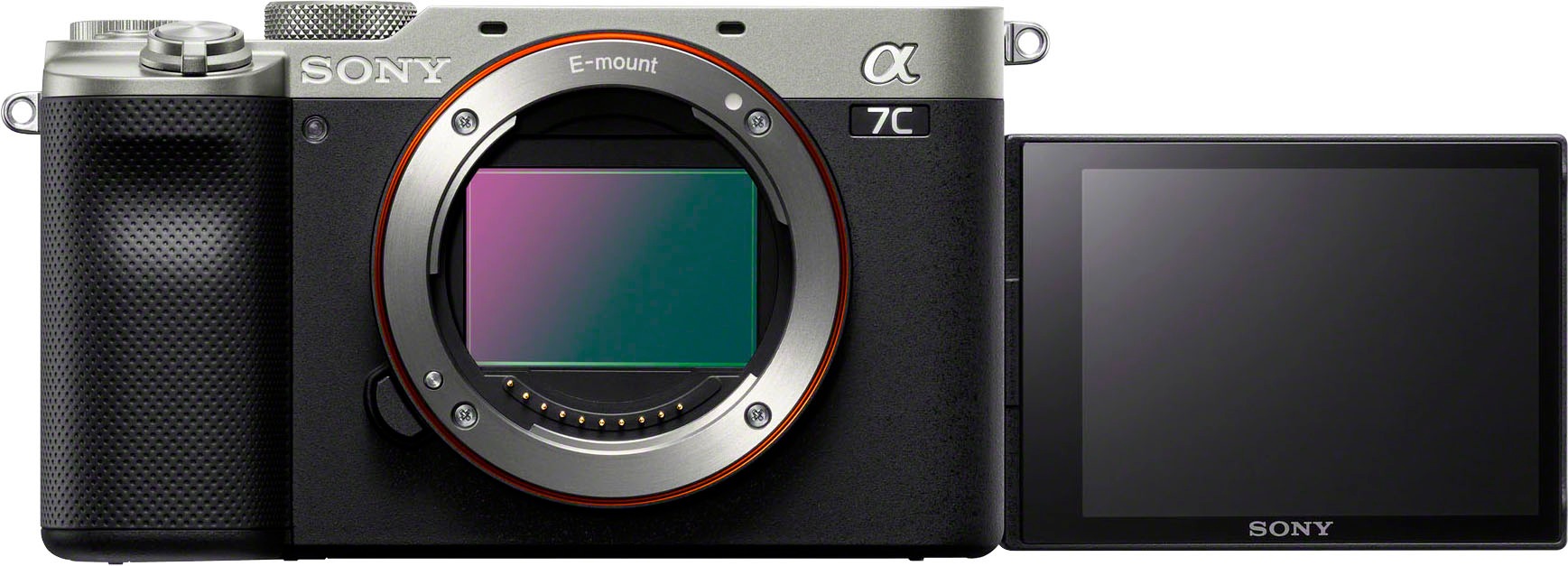 Sony Systemkamera »A7C«, 24,2 MP, 4K Video, 5-Achsen Bildstabilisierung, NFC, Bluetooth, nur Gehäuse