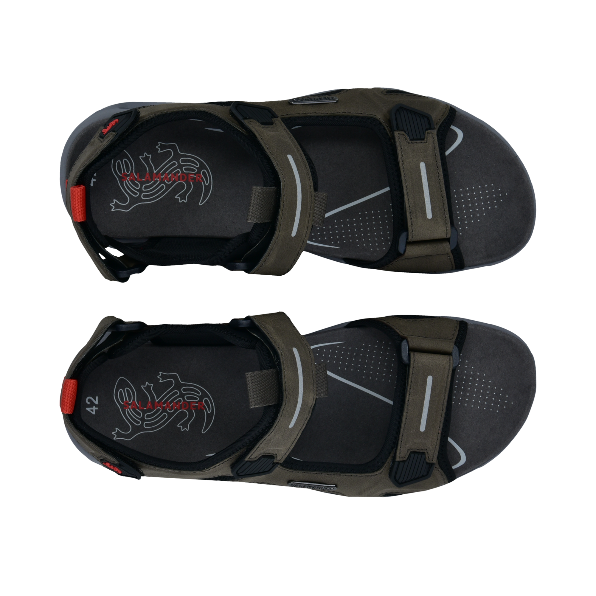 Salamander Sandale  Trekkingsandale, Outdoorschuh, Sommerschuh mit Fußbett