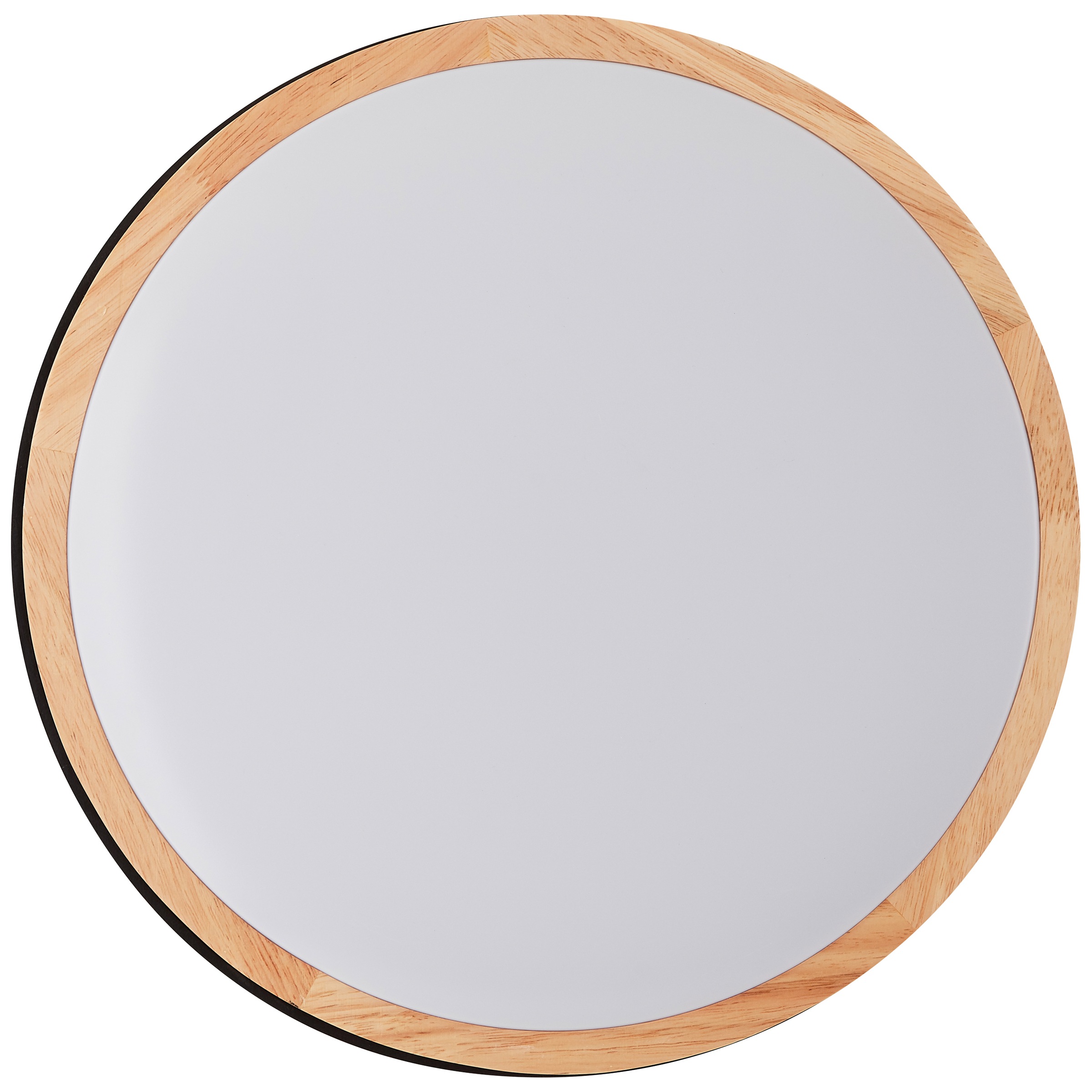 Brilliant LED Deckenleuchte »Baarlo« 1 Stk. Warmweiß Ø 35 cm, 2400 lm, 3000 K, 3-Stufen dimmbar, Holz/Metall