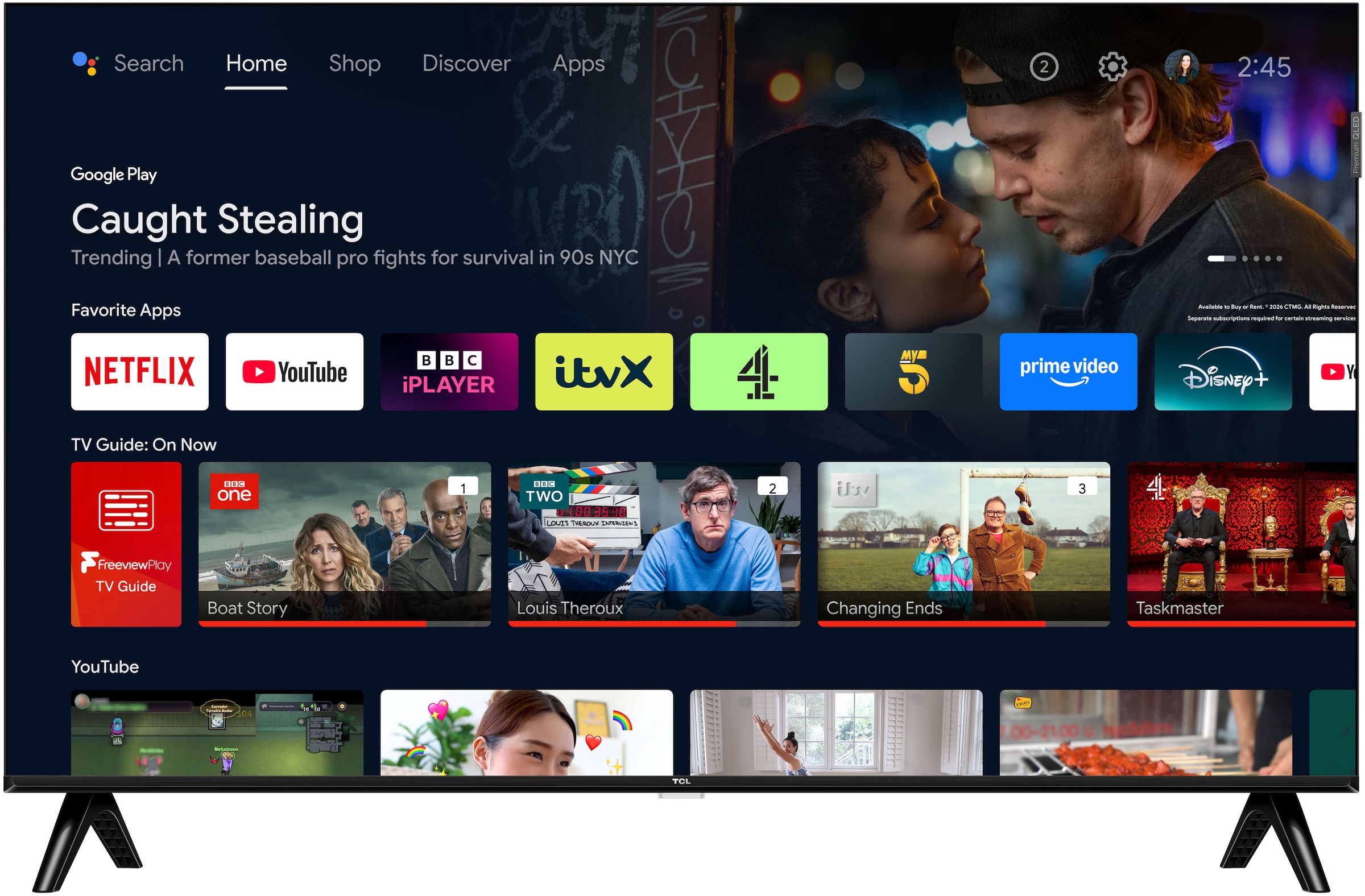 TCL LED-Fernseher »40S5L« 100 cm/40 ″ Full HD Android TV | Smart-TV