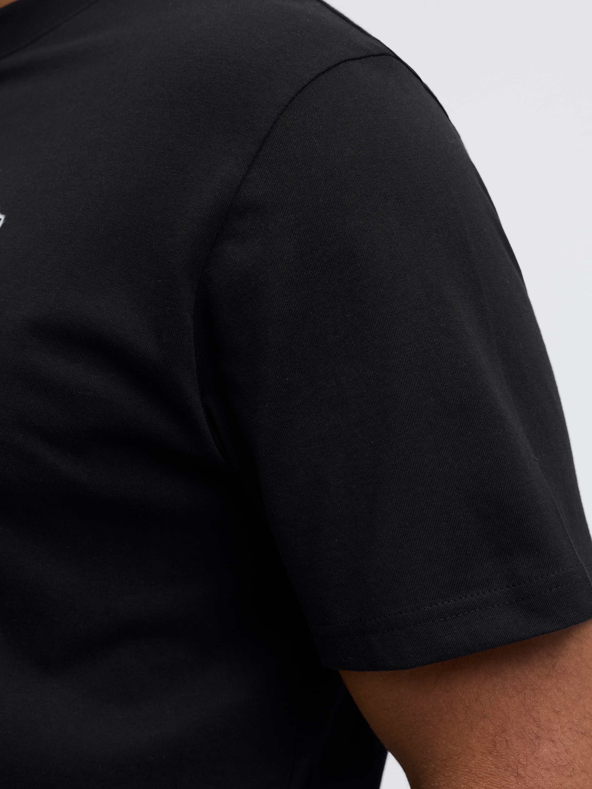 Jack & Jones PlusSize Kurzarmshirt »JCOFUSION BIG BRANDING TEE SS CREW PLS«