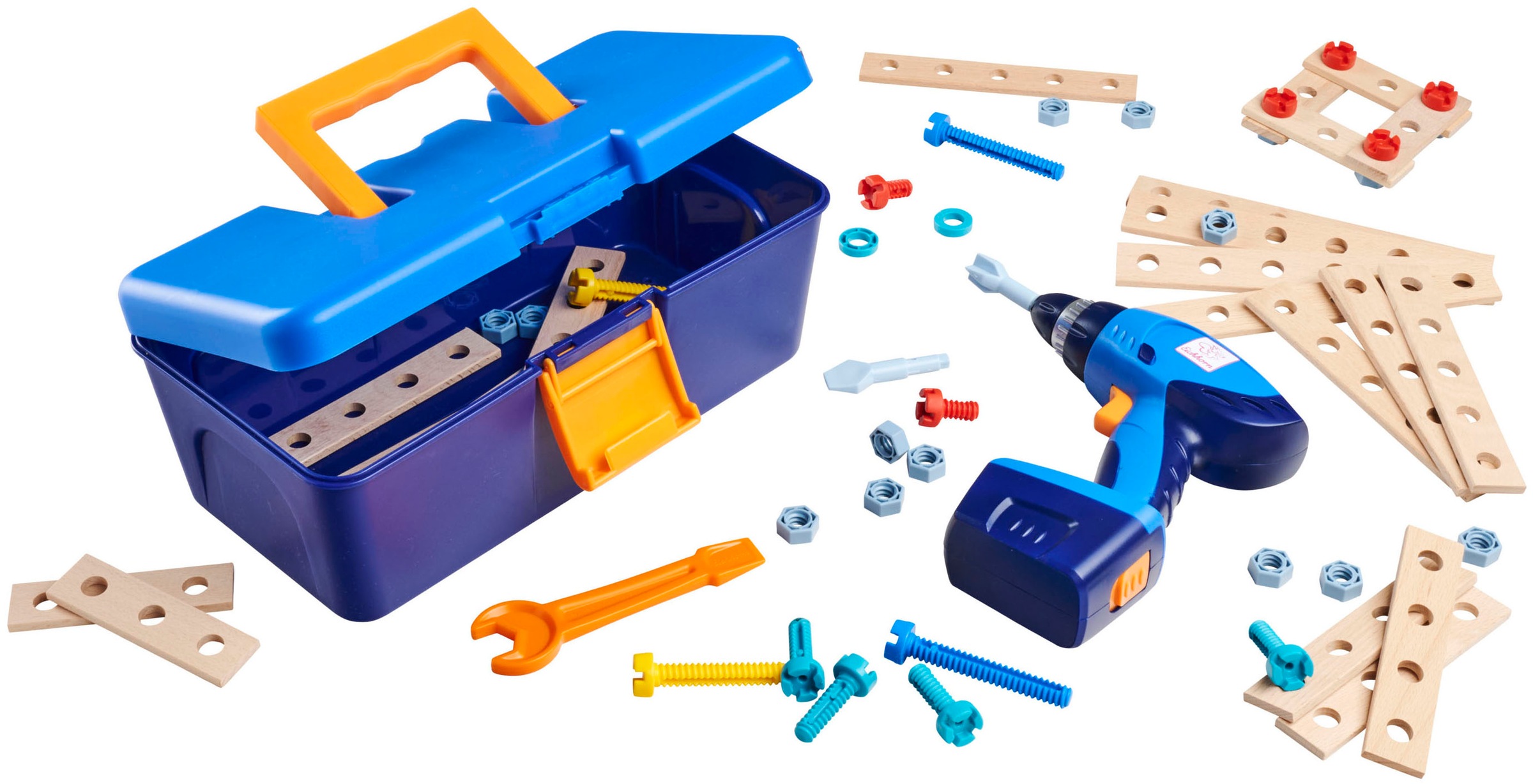 Eichhorn Spielwerkzeugkoffer »Constructor Werkzeugbox mit Schrauber«
