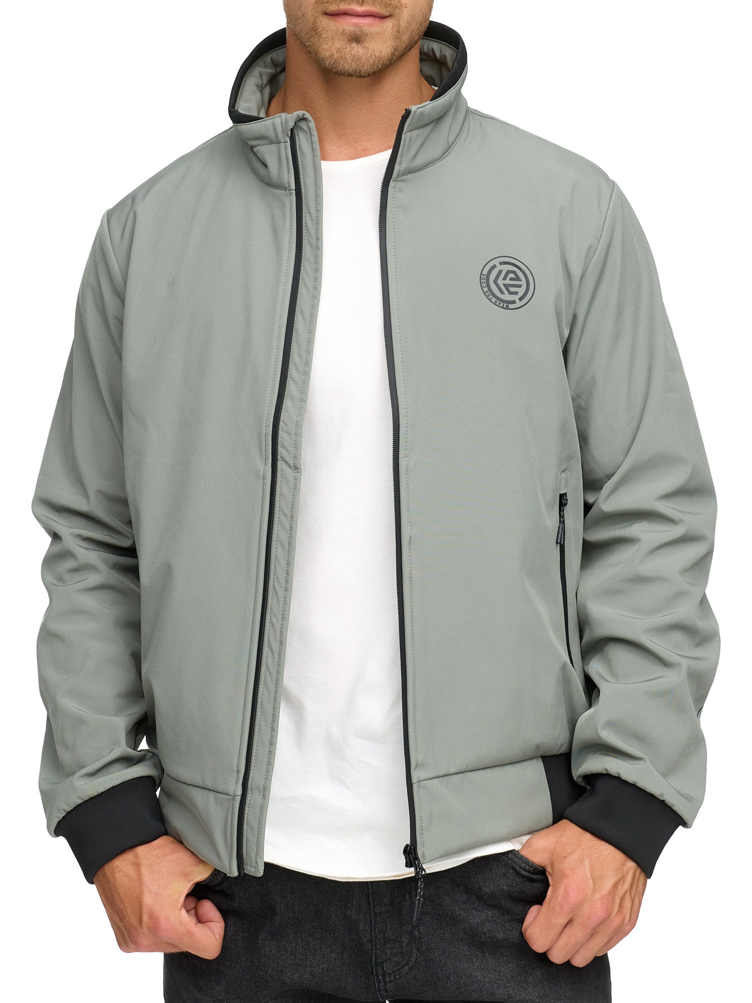 Indicode Softshelljacke »INRoute Jacket« ohne Kapuze