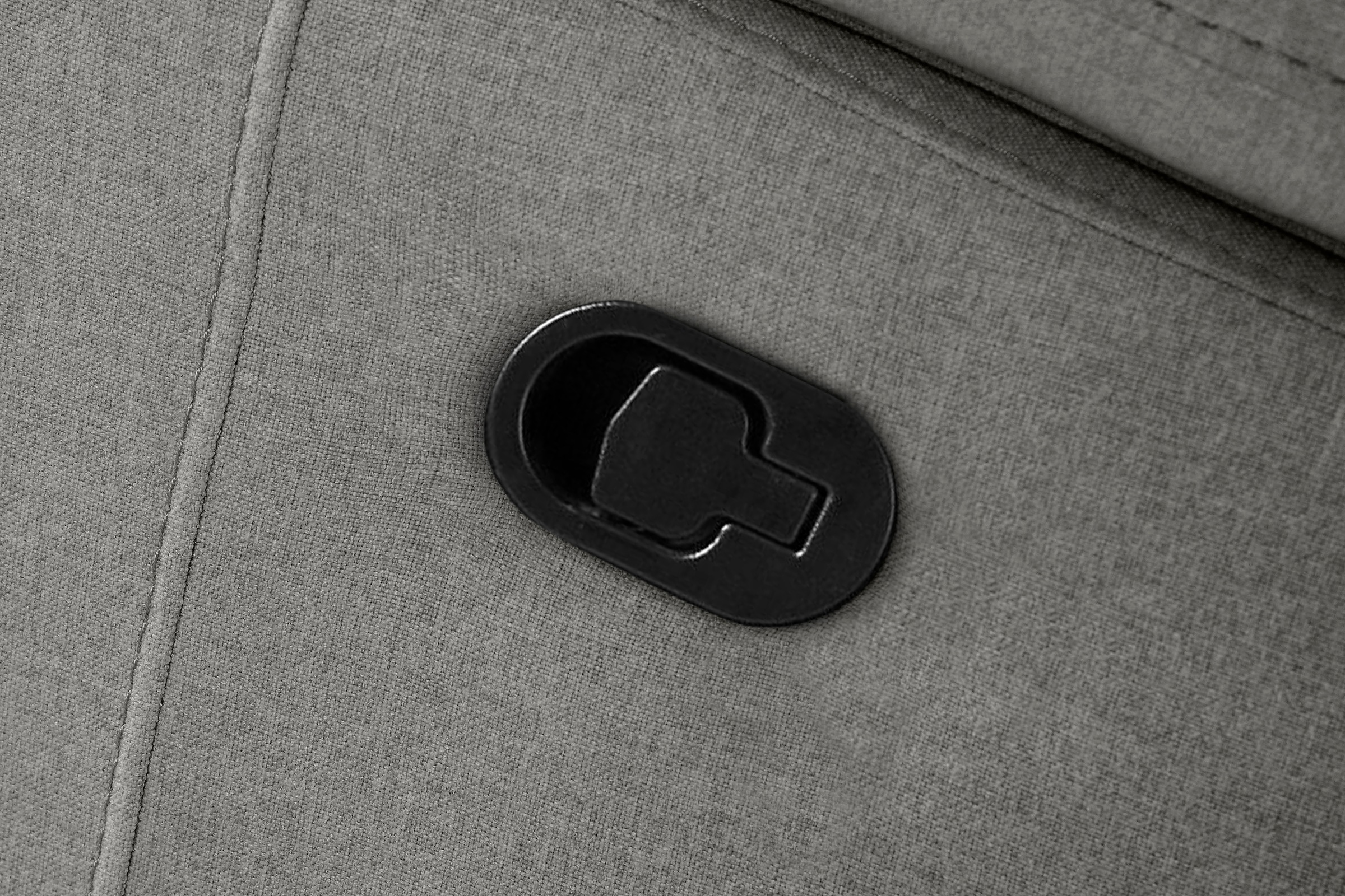 Places of Style Ecksofa »Kilado, L-Form,«, mit Relaxfunktion, verstellbarer Armlehne, Kopfteilverstellung