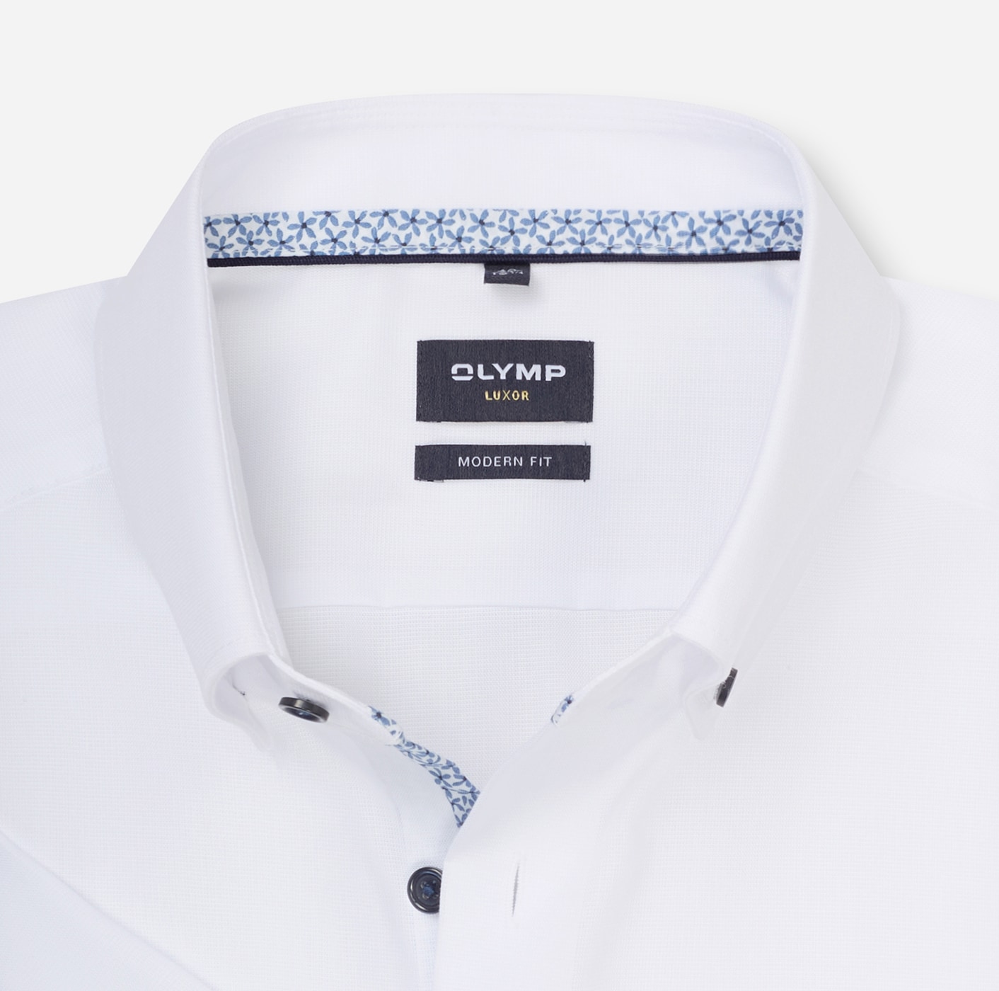OLYMP Kurzarmhemd »Luxor« Businesshemd, modern fit, Button-down-Kragen