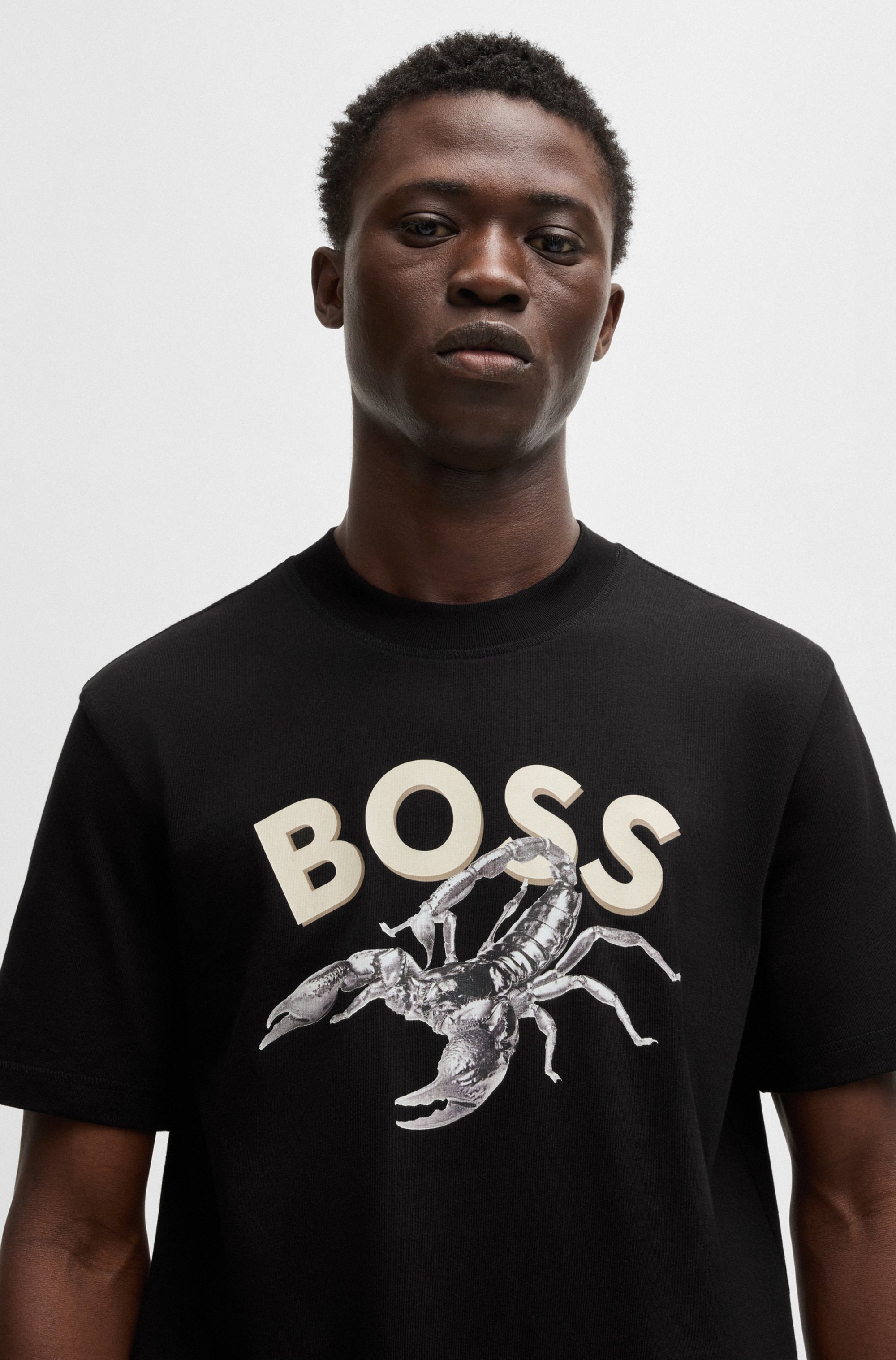 BOSS ORANGE T-Shirt »Te Bossfish«, mit Aufdruck