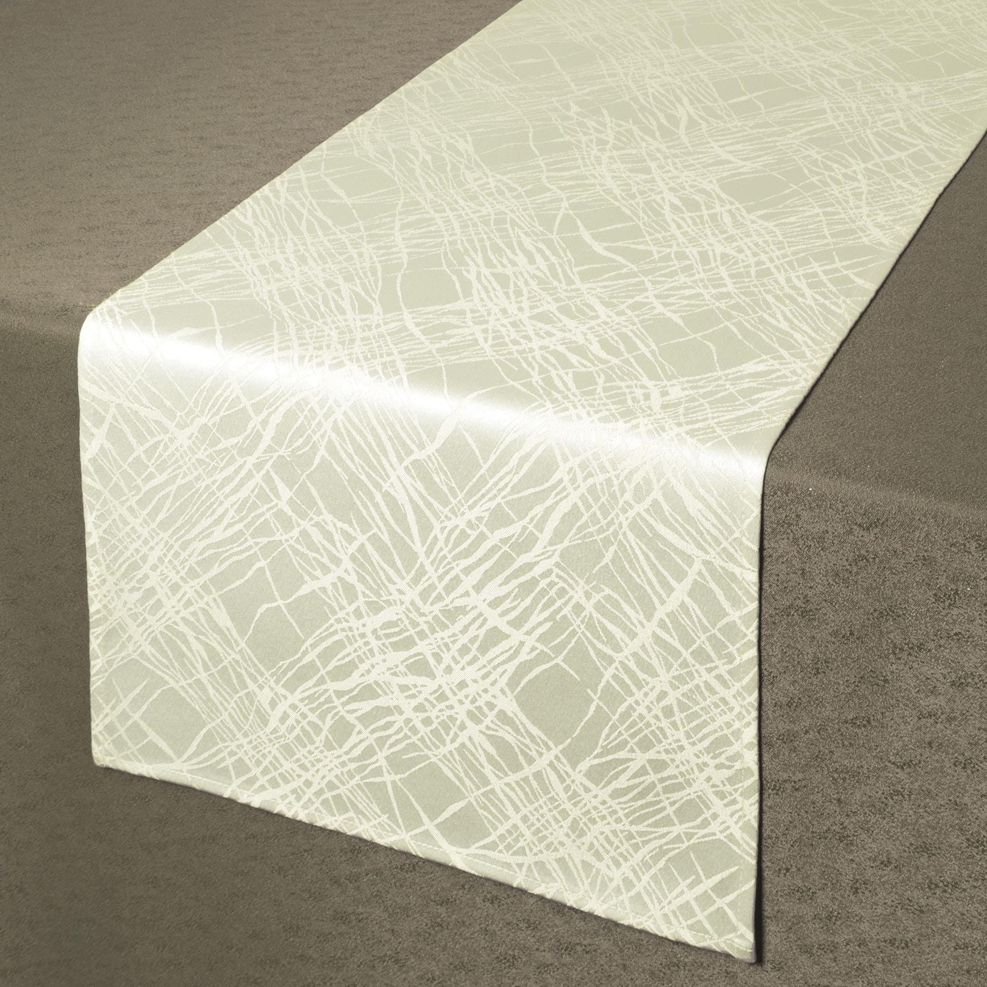 Delindo Lifestyle Tischläufer "TENDENCE" Jacquard, Fleckschutz, 180 g/m²