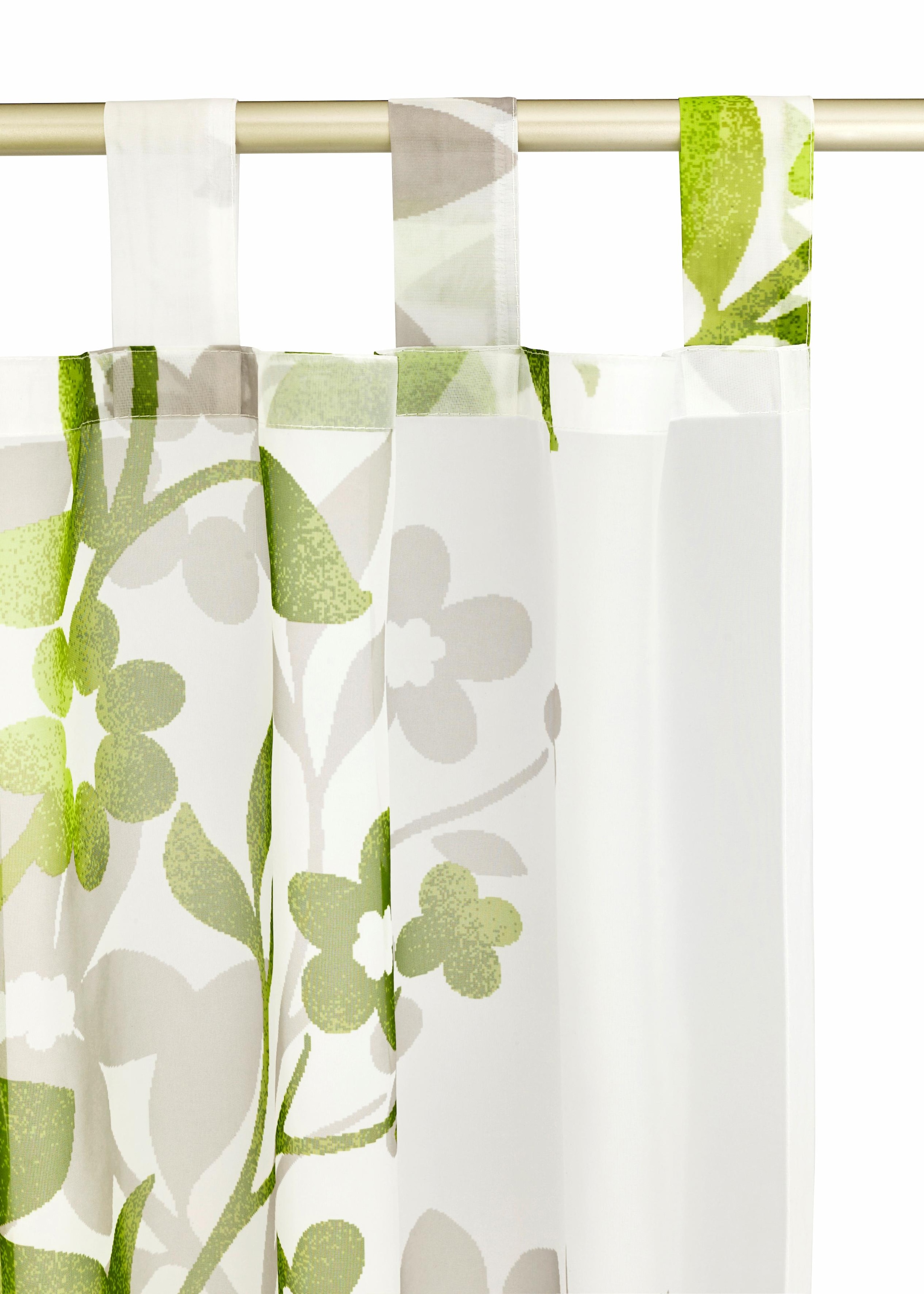 Voile Home einseitig (2 »Ina«, kaufen Gardine transparent, online St.), affaire bedruckt,