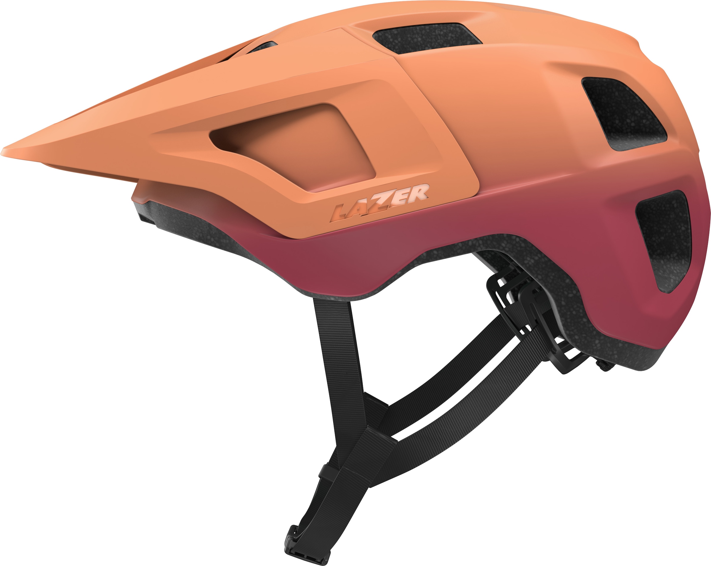 Lazer Fahrradhelm »Fahrradhelm Finch KinetiCore, Matte Sedona Red«