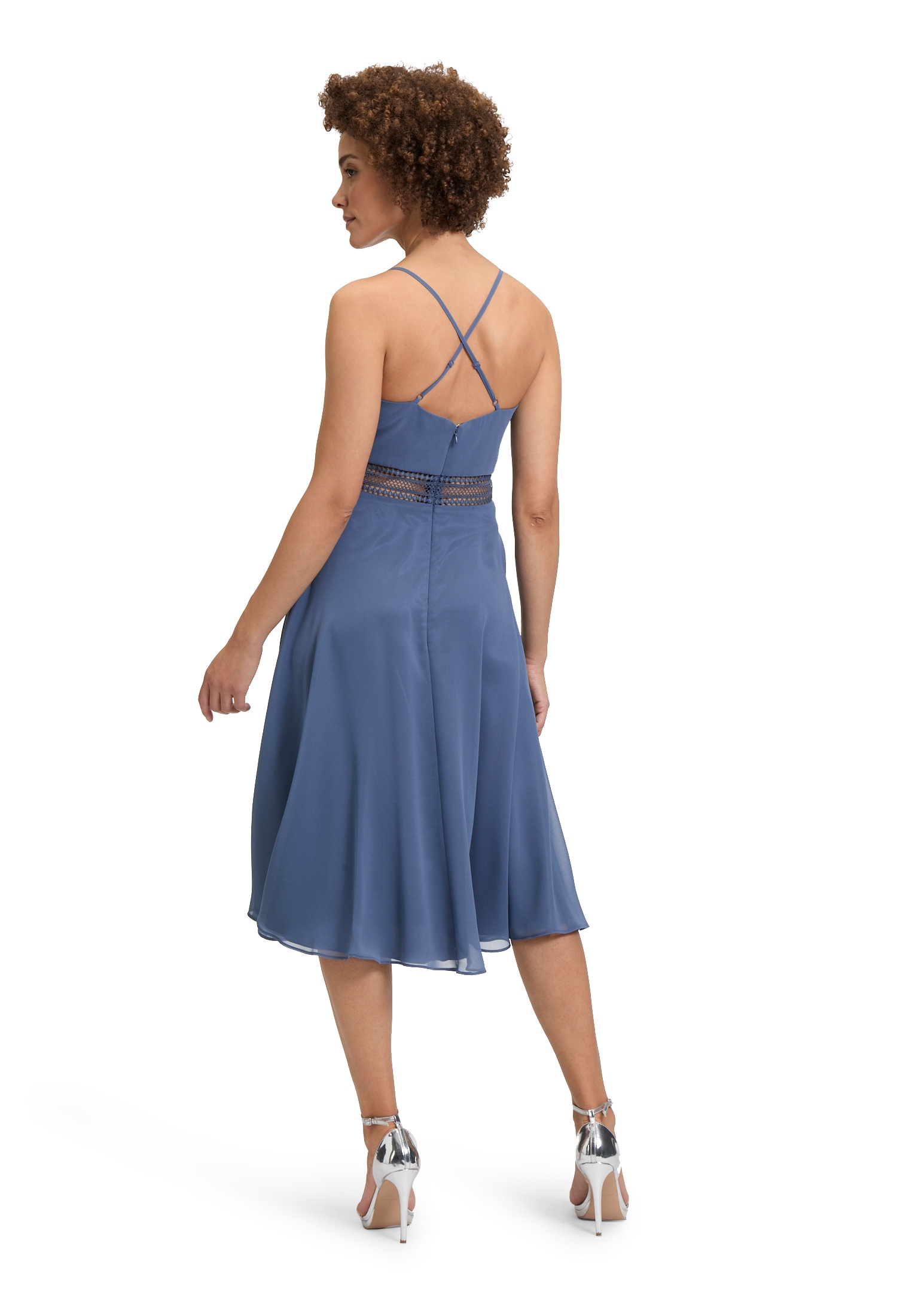 Vera Mont Cocktailkleid »Cocktailkleid mit Wasserfallausschnitt«