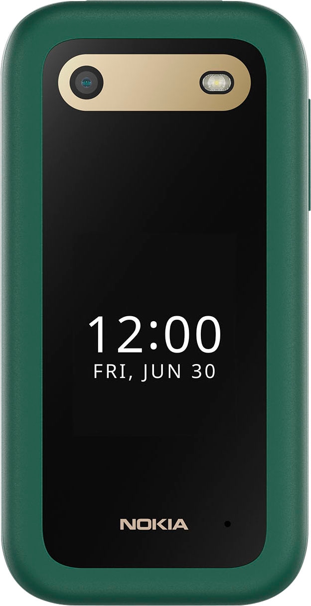 Nokia Klapphandy »2660 0,3 UNIVERSAL Garantie Speicherplatz, 3 MP Jahre Zoll, 7,11 Kamera schwarz, ➥ cm/2,8 GB XXL 0,13 Flip«, 