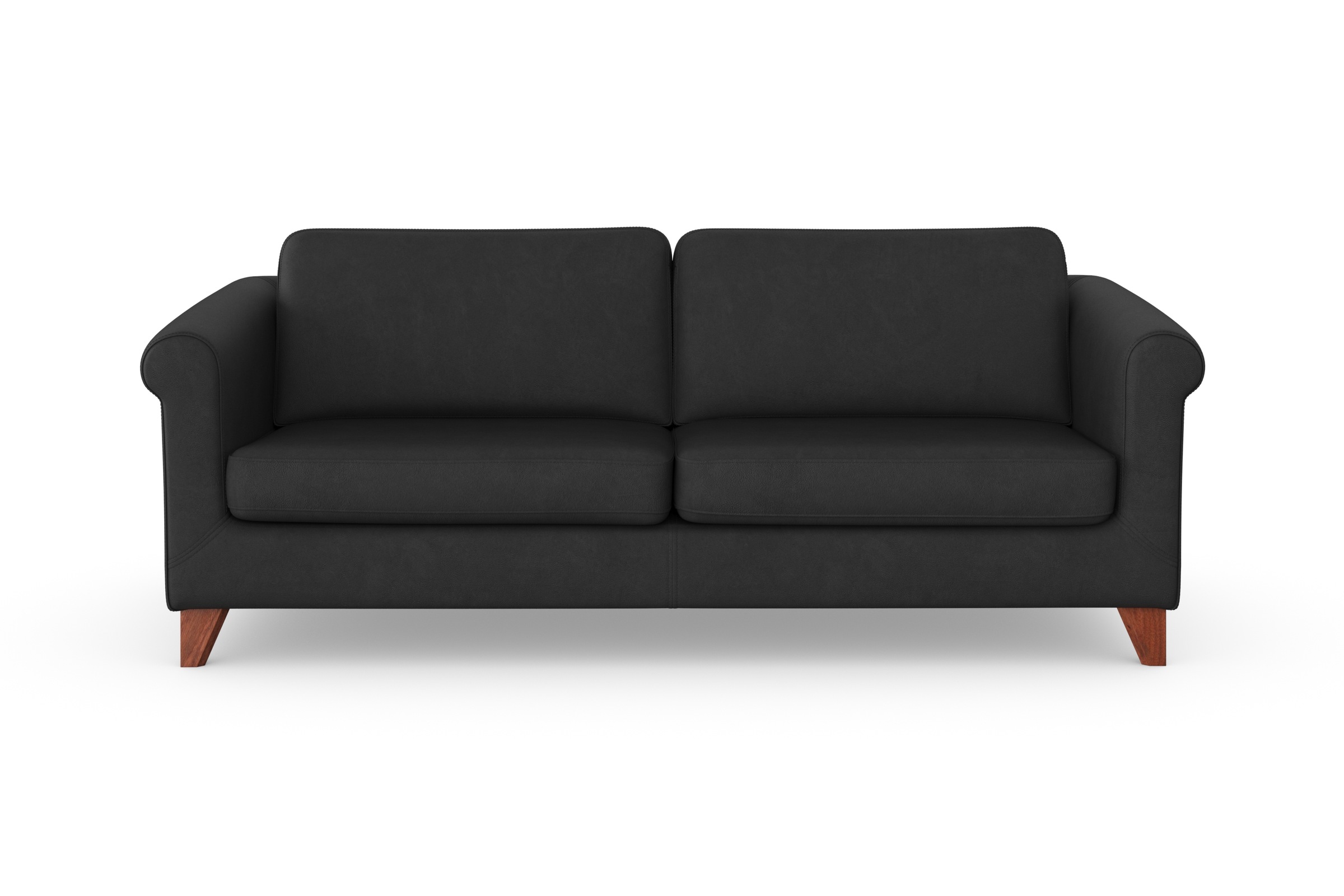 machalke® 3-Sitzer »amadeo«, Ledersofa mit geschwungenen Armlehnen, Breite 213 cm