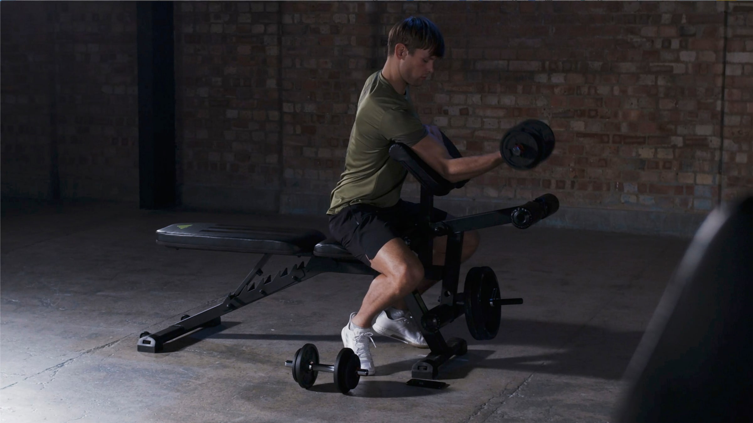adidas Performance Trainingsbank »Trainingsbank mit Curlpult und Beincurler«