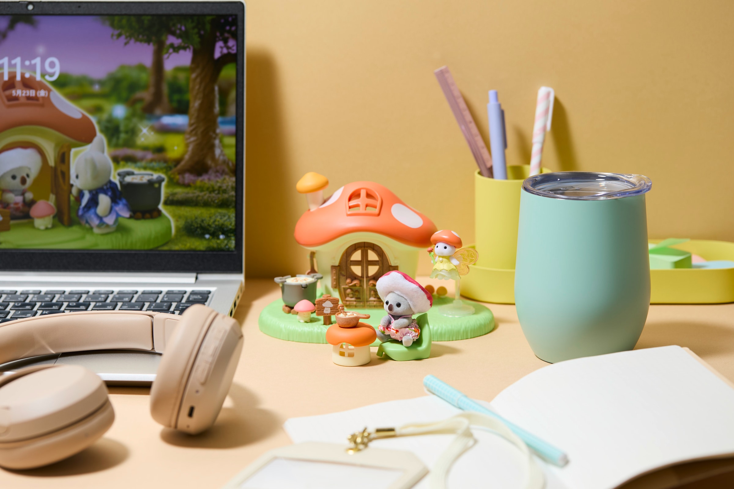 Sylvanian Families Spielwelt »Feen Pilzhaus mit Figuren«