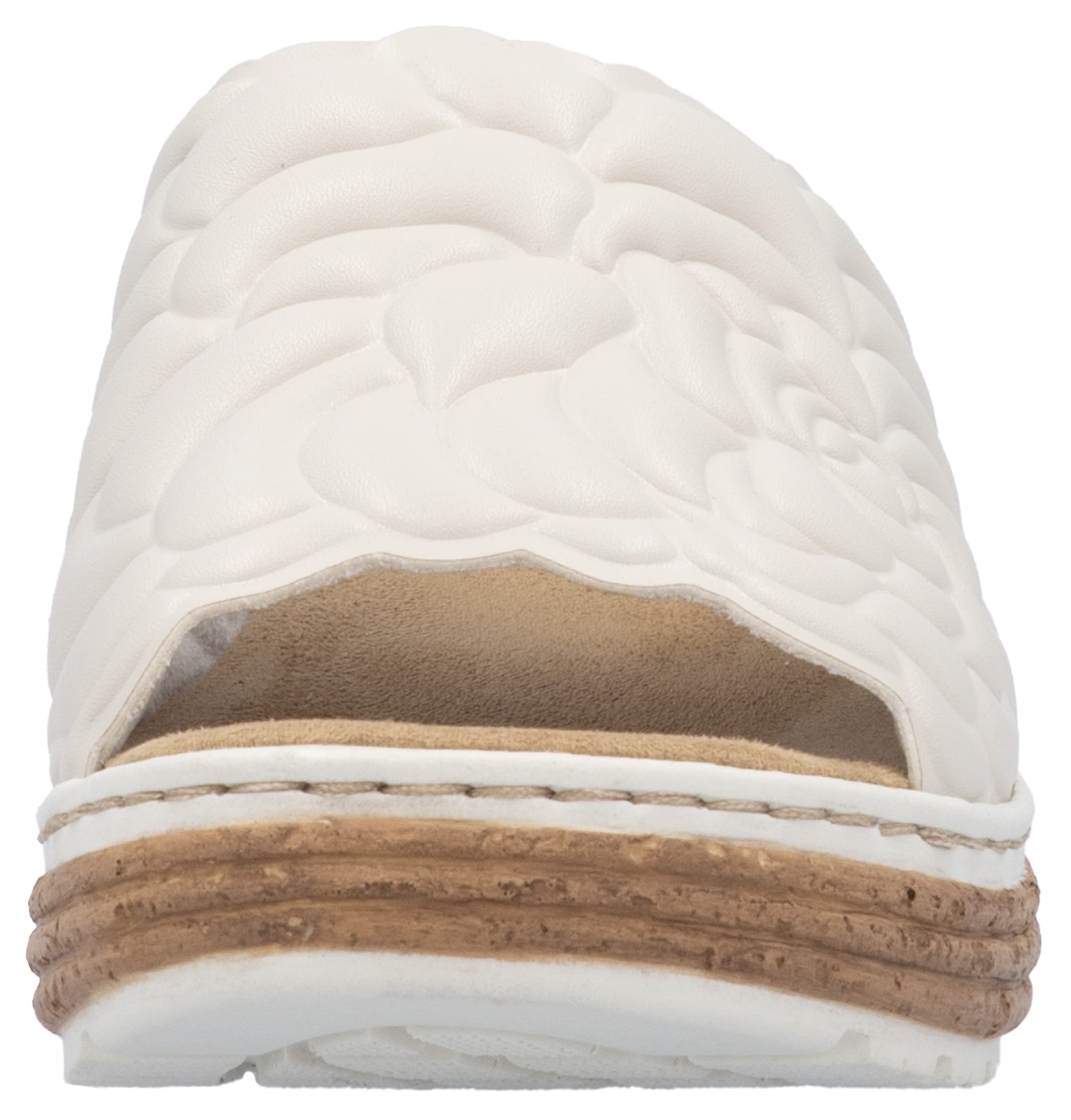 Rieker Pantolette, Sommerschuh, Schlappen, Hausschuh mit weicher Innensohle