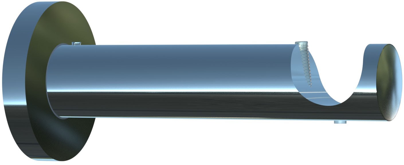 indeko Kombiträger Ø 20 mm für Vorhangstangen und Innenlaufsysteme