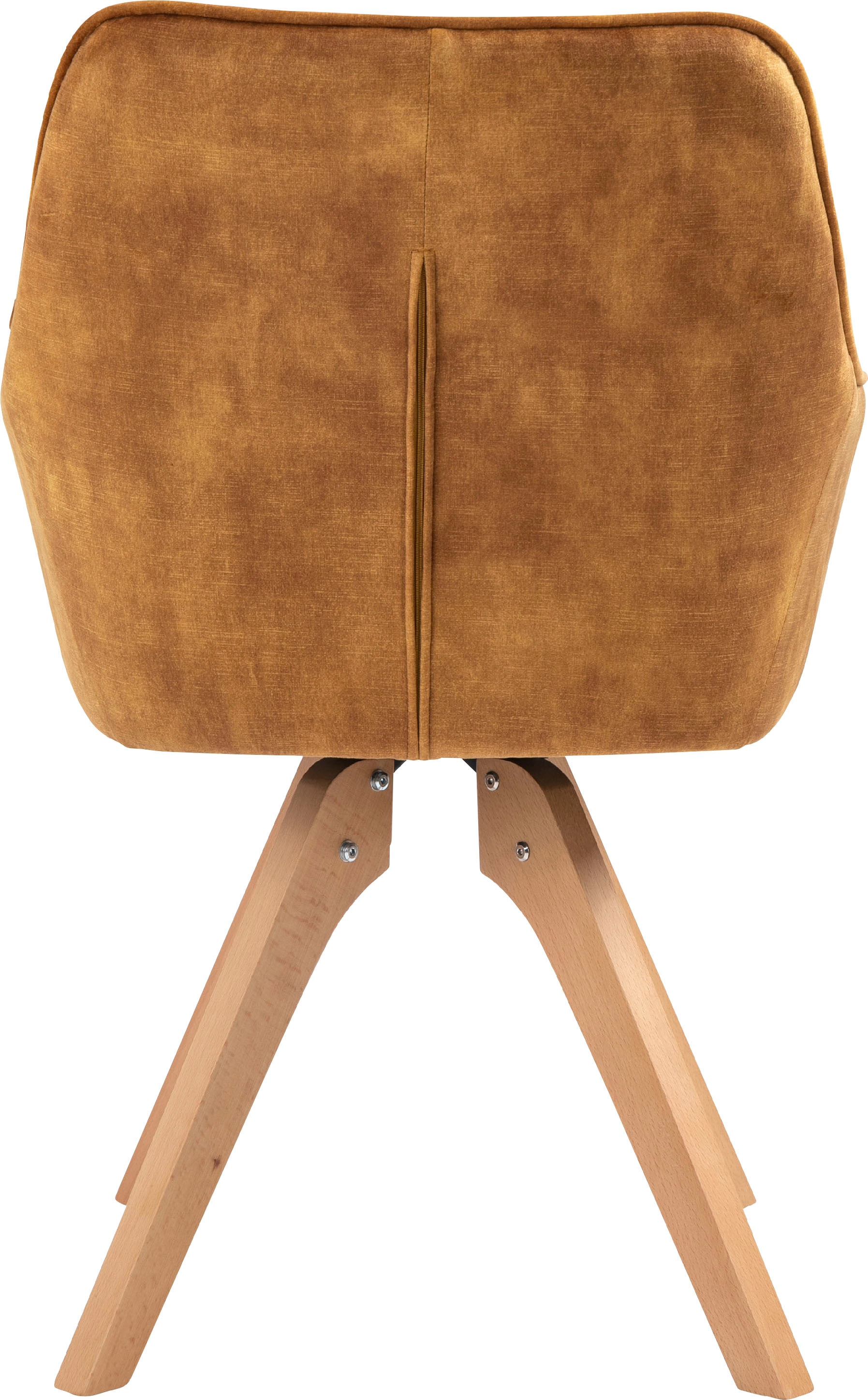 SalesFever Essgruppe »Eleganter Tisch inkl. Stühle« 5-teilige Samtverlours-Sitzgruppe, drehbare Stühle, 180cm Tischbreite