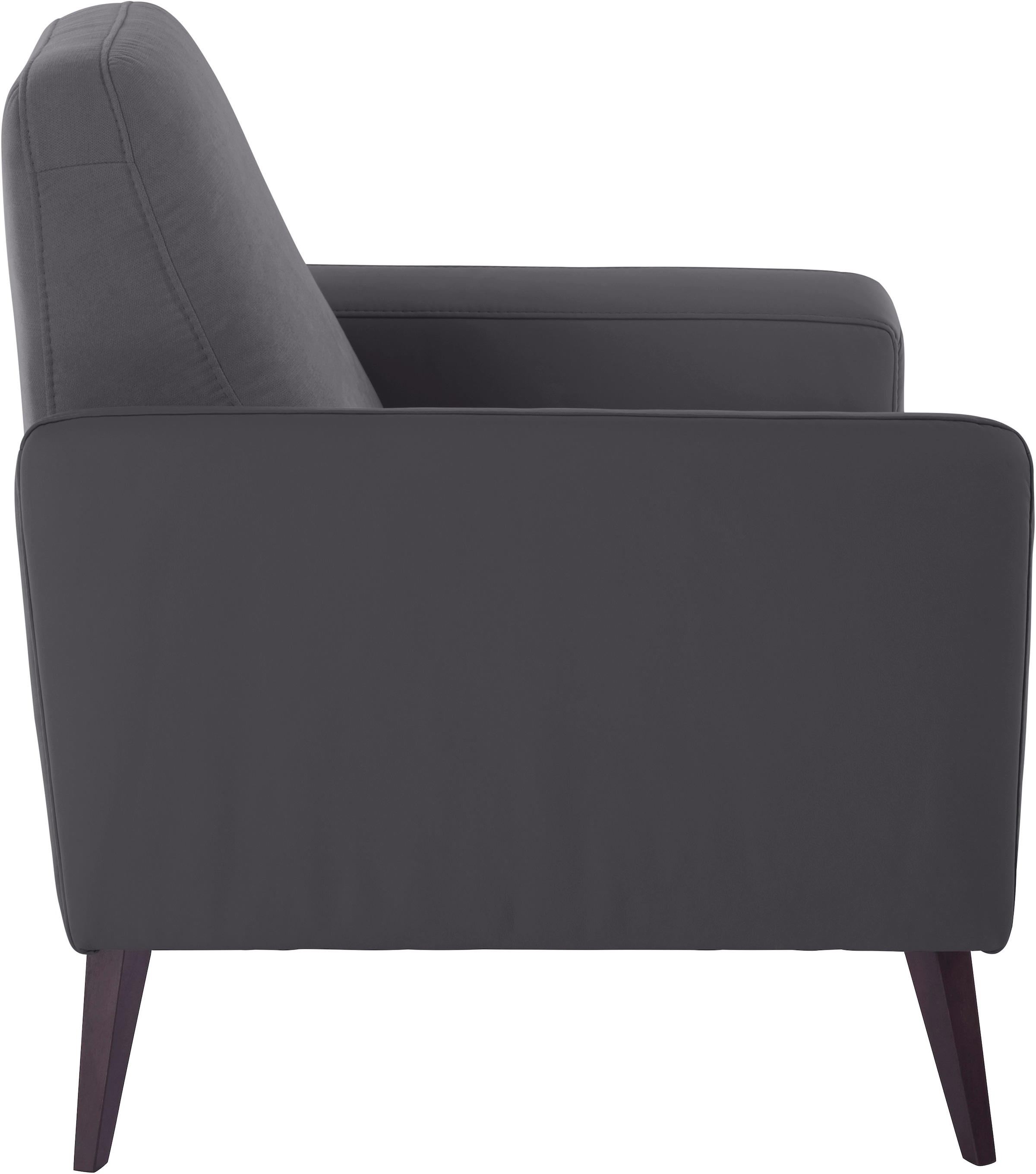 exxpo - sofa fashion Sessel »Samso, Loungesessel mit tollem Sitzkomfort« Komfortsitzhöhe 49cm