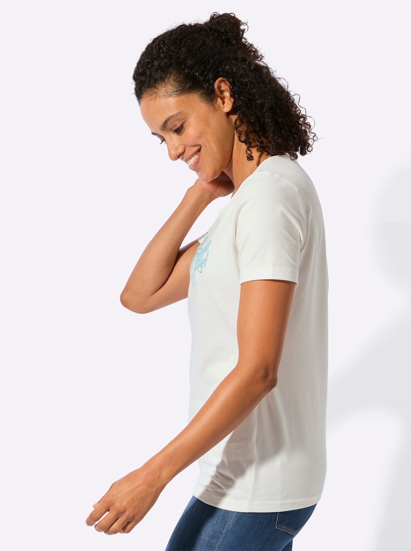 Inspirationen Kurzarmshirt »Shirt« 1 tlg.