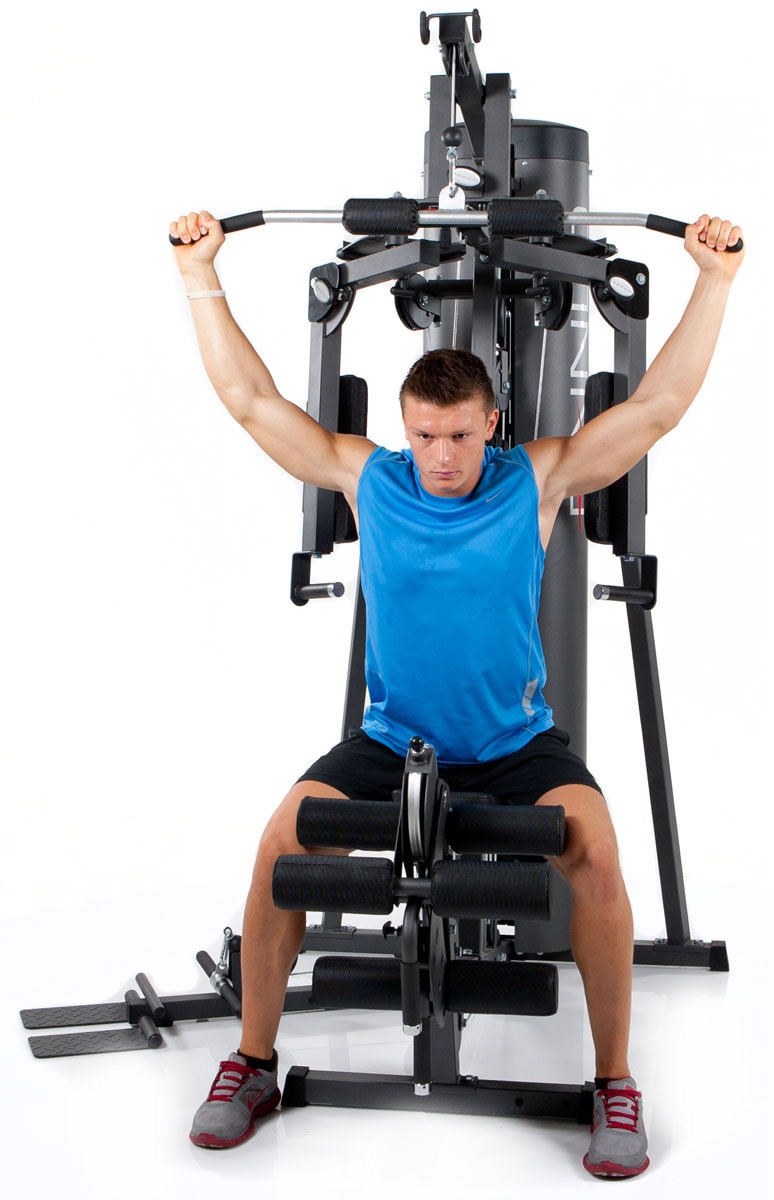 Finnlo by Hammer Kraftstation »Autark 1500«, 1 Gewichtsblöcke, (Butterflystange, Latzug, Ruderfunktion und mehr), multifunktionale Fitnessstation, max. Trainingsgewicht 100 kg
