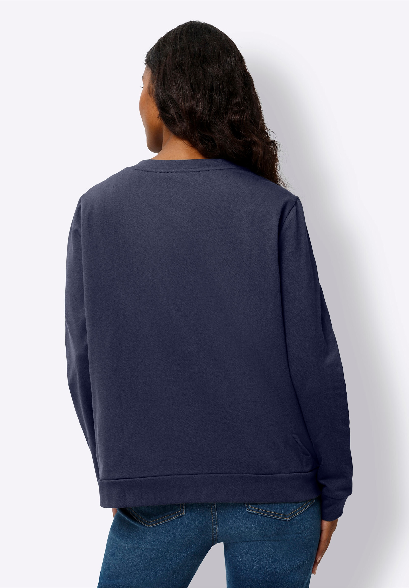 heine Sweatshirt »Sweatshirt Sweatshirt mit 3D-Schriftzug«
