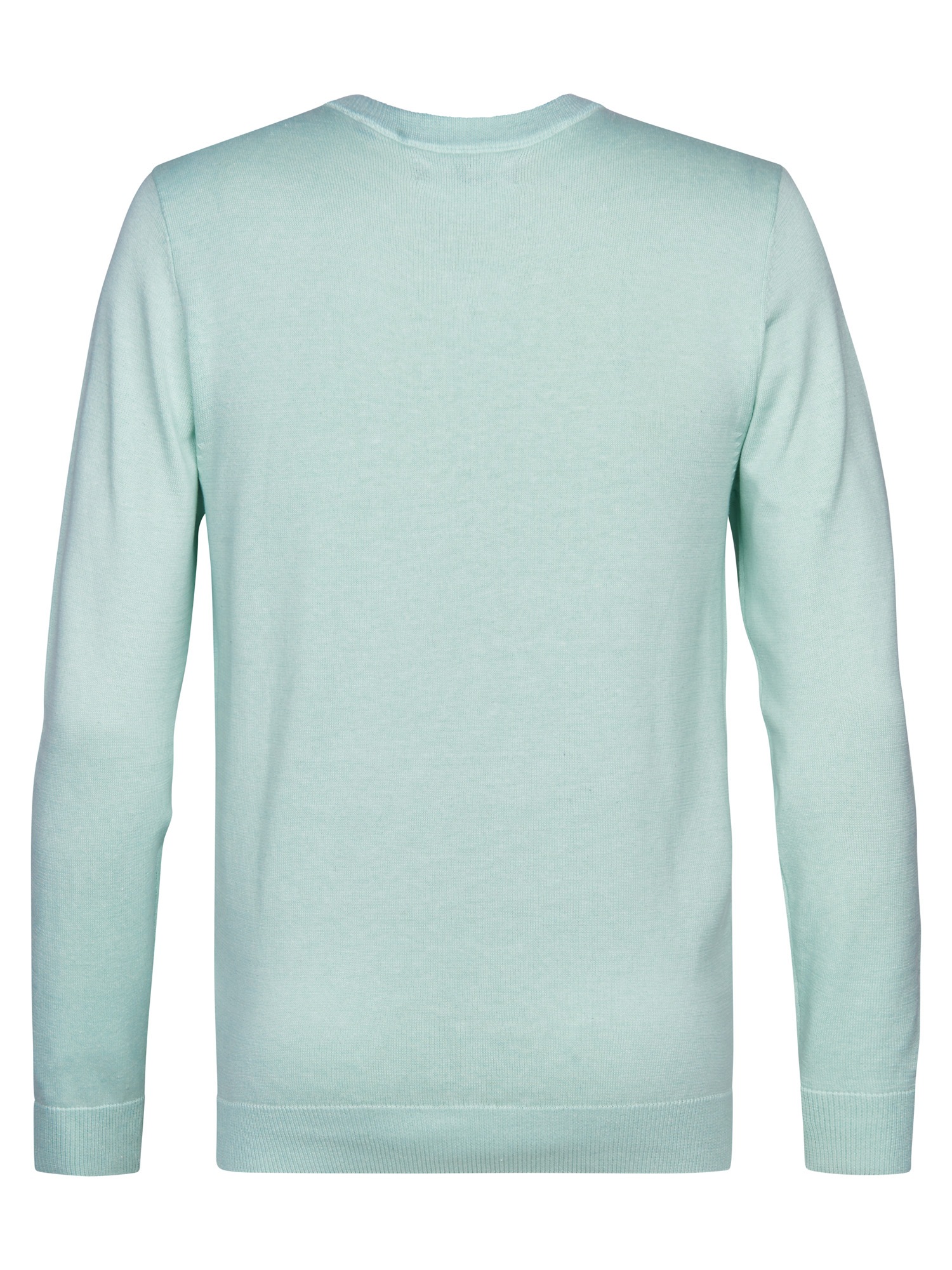 Petrol Industries V-Ausschnitt-Pullover »V-Neck Basi« Materialmix mit Baumwollanteil