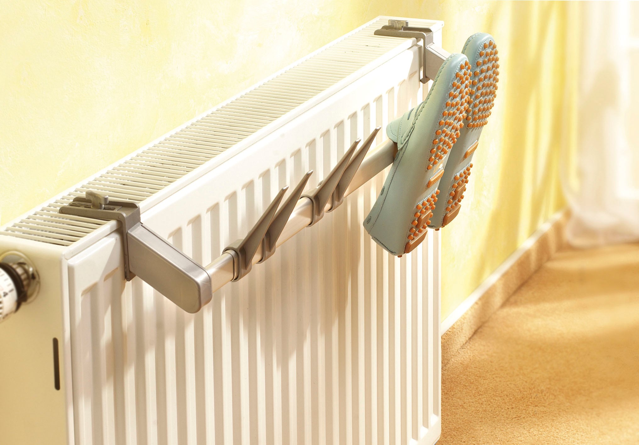 Ruco Heizkörper-Wäschetrockner für Schuhe, Aluminium/Kunststoff, 2er Set