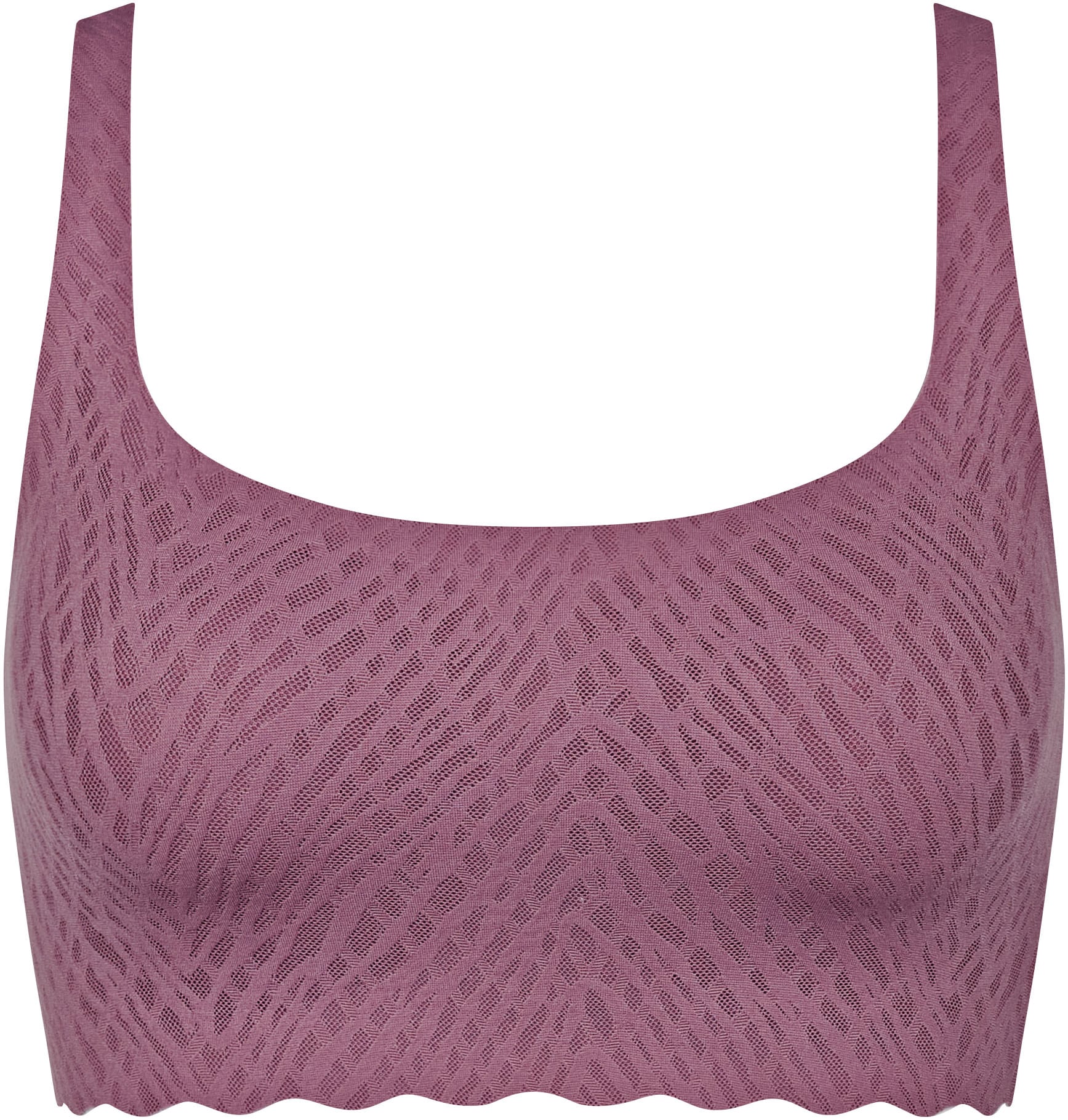 sloggi Bustier »ZERO Feel Bliss«, Stretch-Spitze, herausnehmbare Pads, bequem