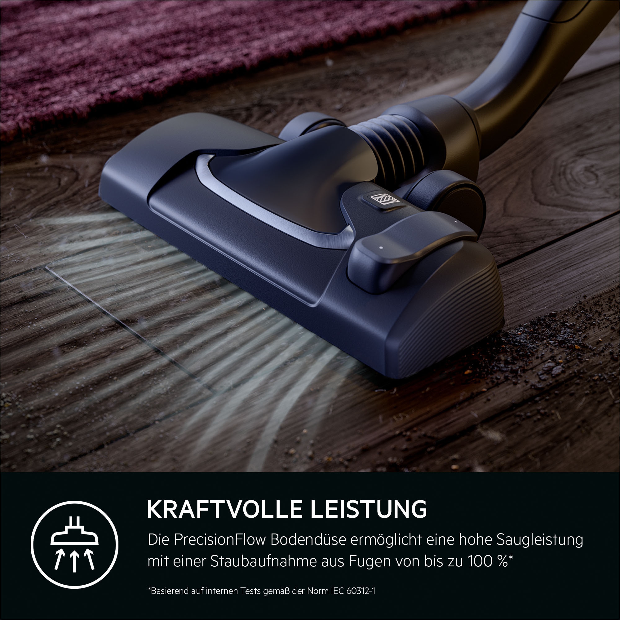 AEG Bodenstaubsauger »CLEAN 6000 (AB61C2DB)«, 850 W, mit Beutel, hohe Saugleistung, inkl. Zusatzdüsen, 50 % Recyclingkunststoff