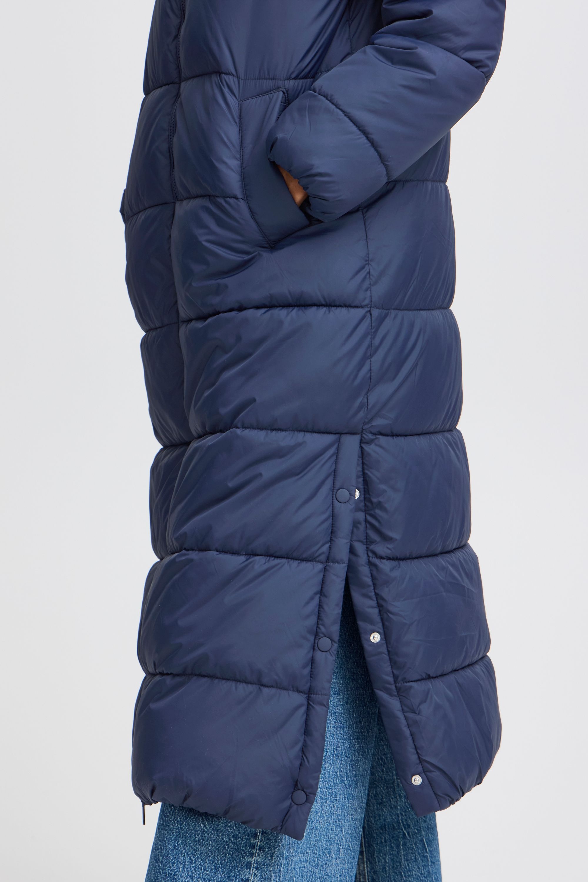 b.young Steppmantel »Steppmantel BYBOMINA LONG COAT -«