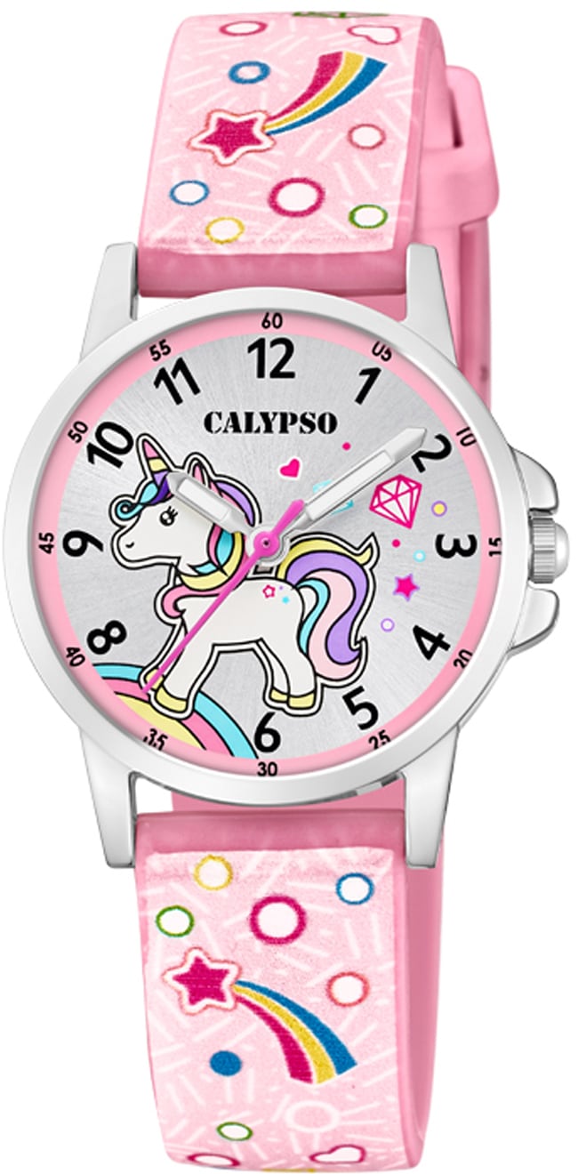 CALYPSO WATCHES Quarzuhr »Junior Collection, K5776/5«, Armbanduhr, Kinderuhr, Einhorn, ideal auch als Geschenk