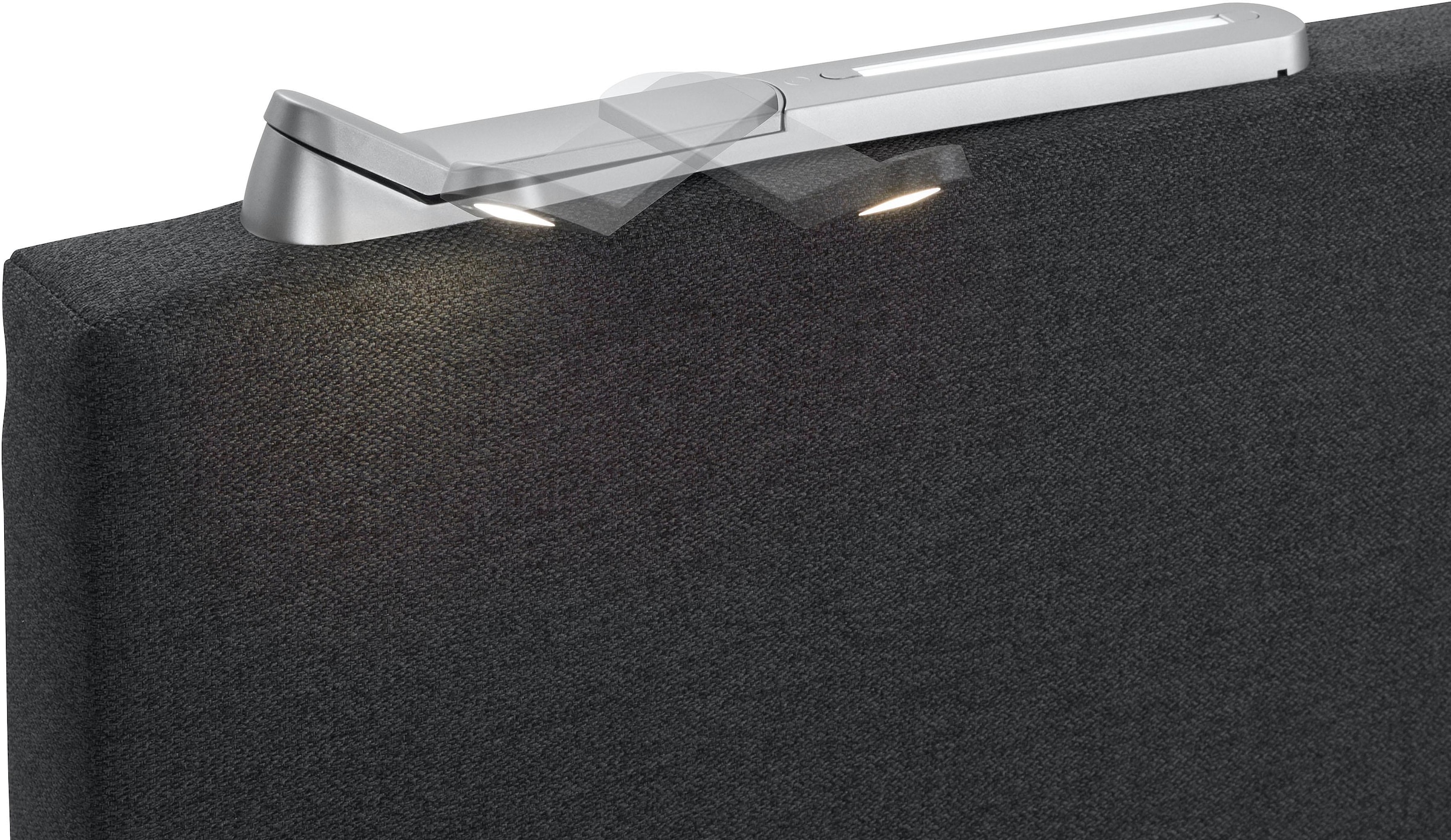 COLLECTION AB Boxspringbett, inkl. LED-Beleuchtung und Topper