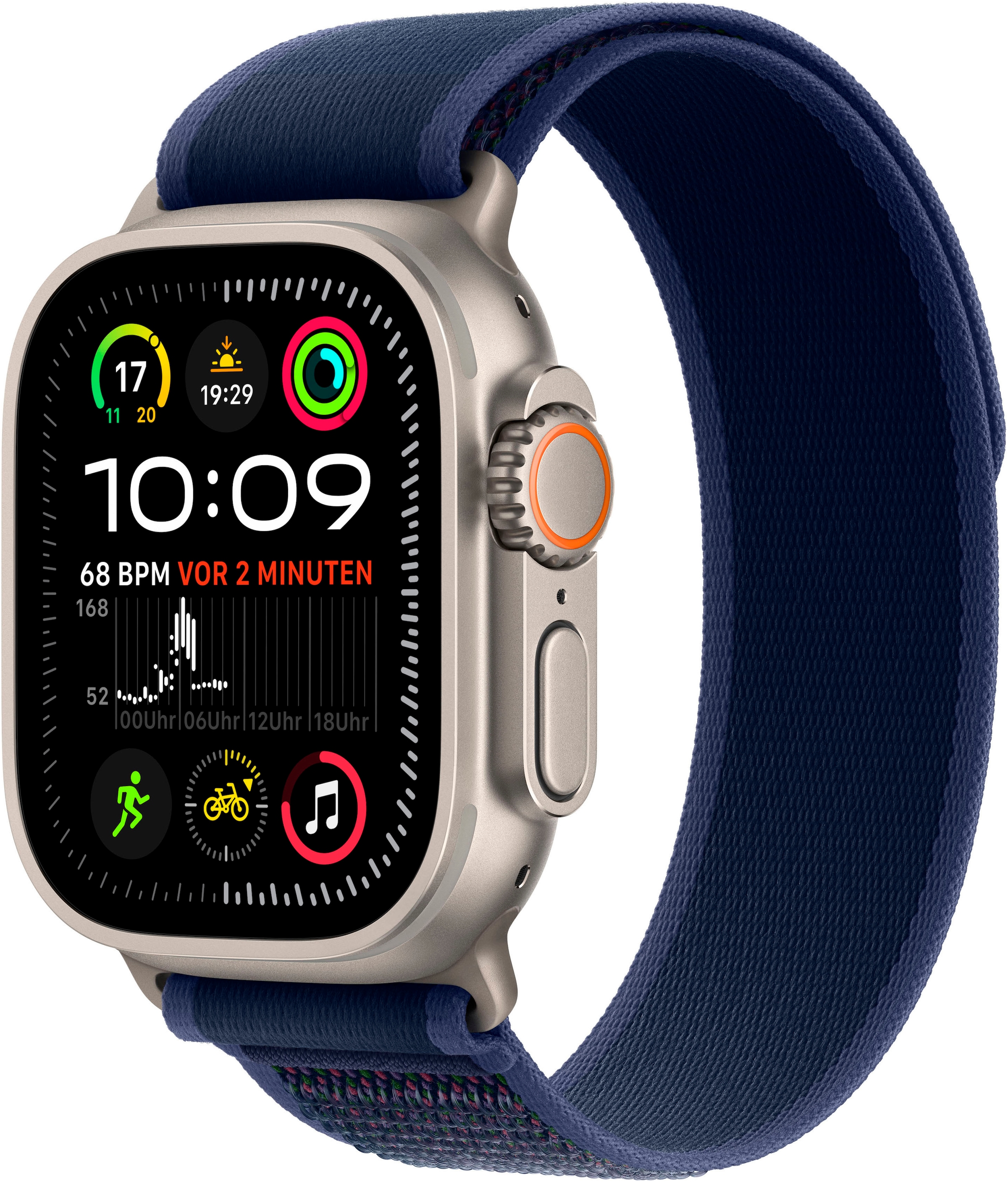 Apple Smartwatch »Watch Ultra 2 (2024) GPS + Cellular«, (4,9 cm), Watch OS, 64 GB,)