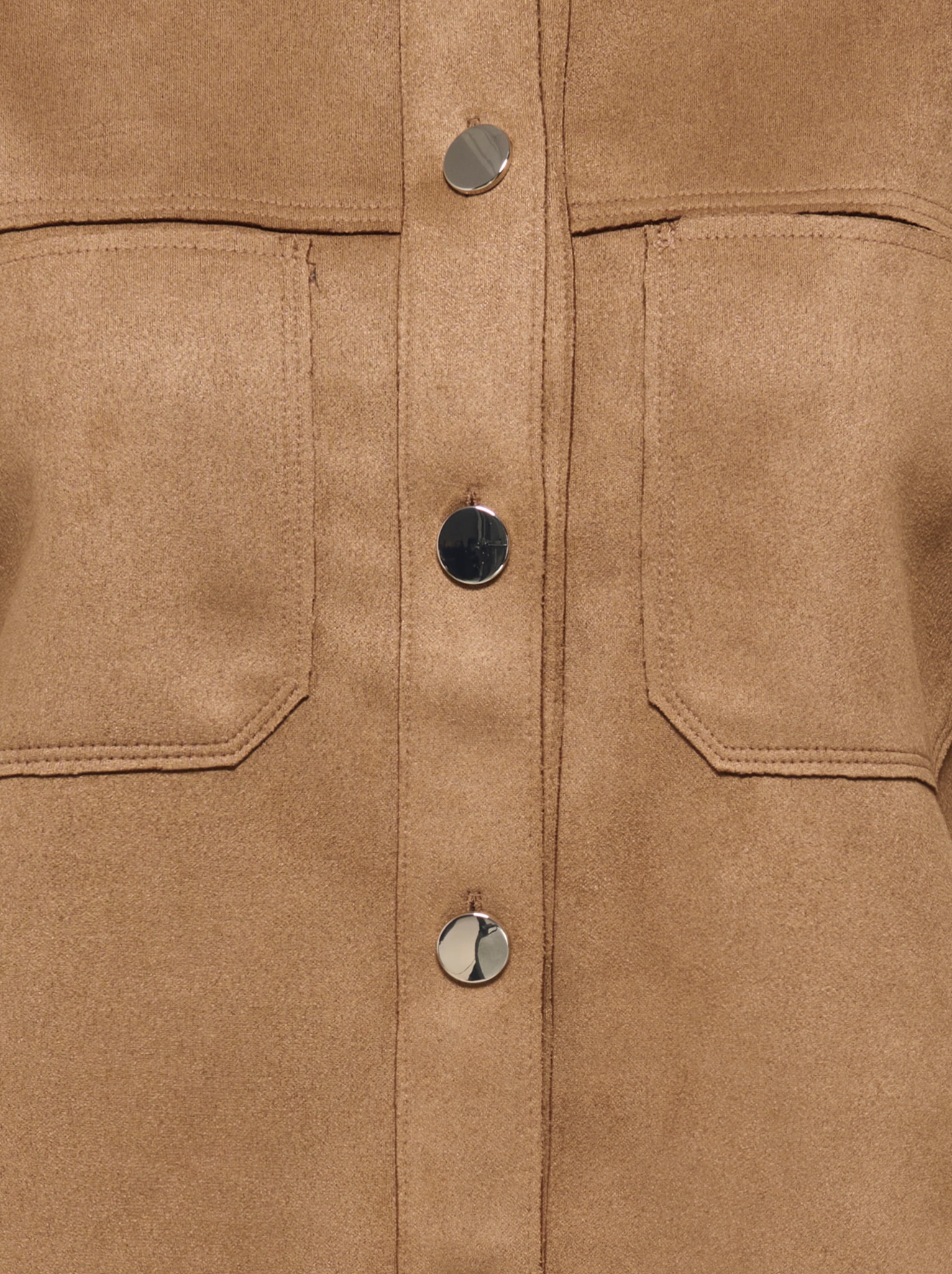 ONLY Hemdbluse »ONLMIRA L/S FAUX SUEDE SHIRT PNT« Materialmix, regular fit