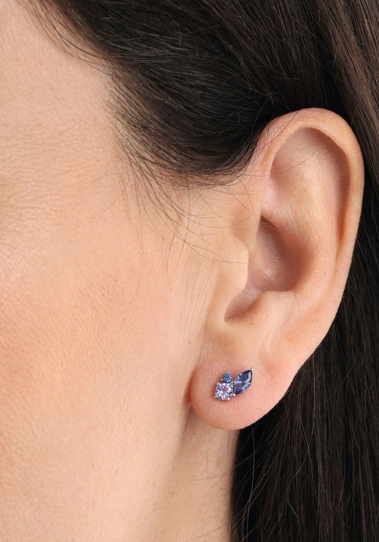 Amor Paar Ohrstecker »2037036« mit Zirkonia (synth.)