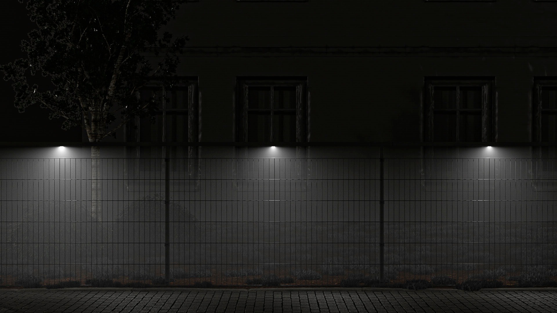 Alberts LED Einbauleuchte »Lichtsystem Highlight«, aufsteckbar, mit 8 Leuchtmitteln für 8 m Zaunlänge