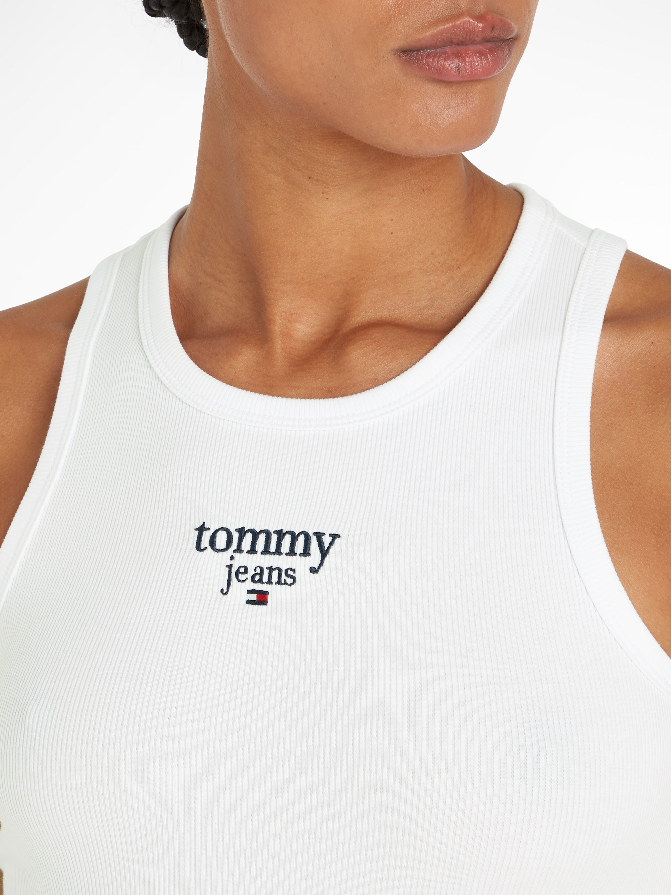 Tommy Jeans Tanktop »TJW SLM ESSENTIAL LOGO 1TANK EXT«, mit Tommy Jeans Logo