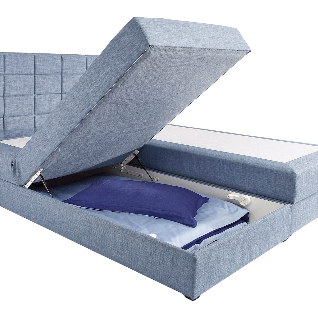 hapo Boxspringbett, mit Bettkasten