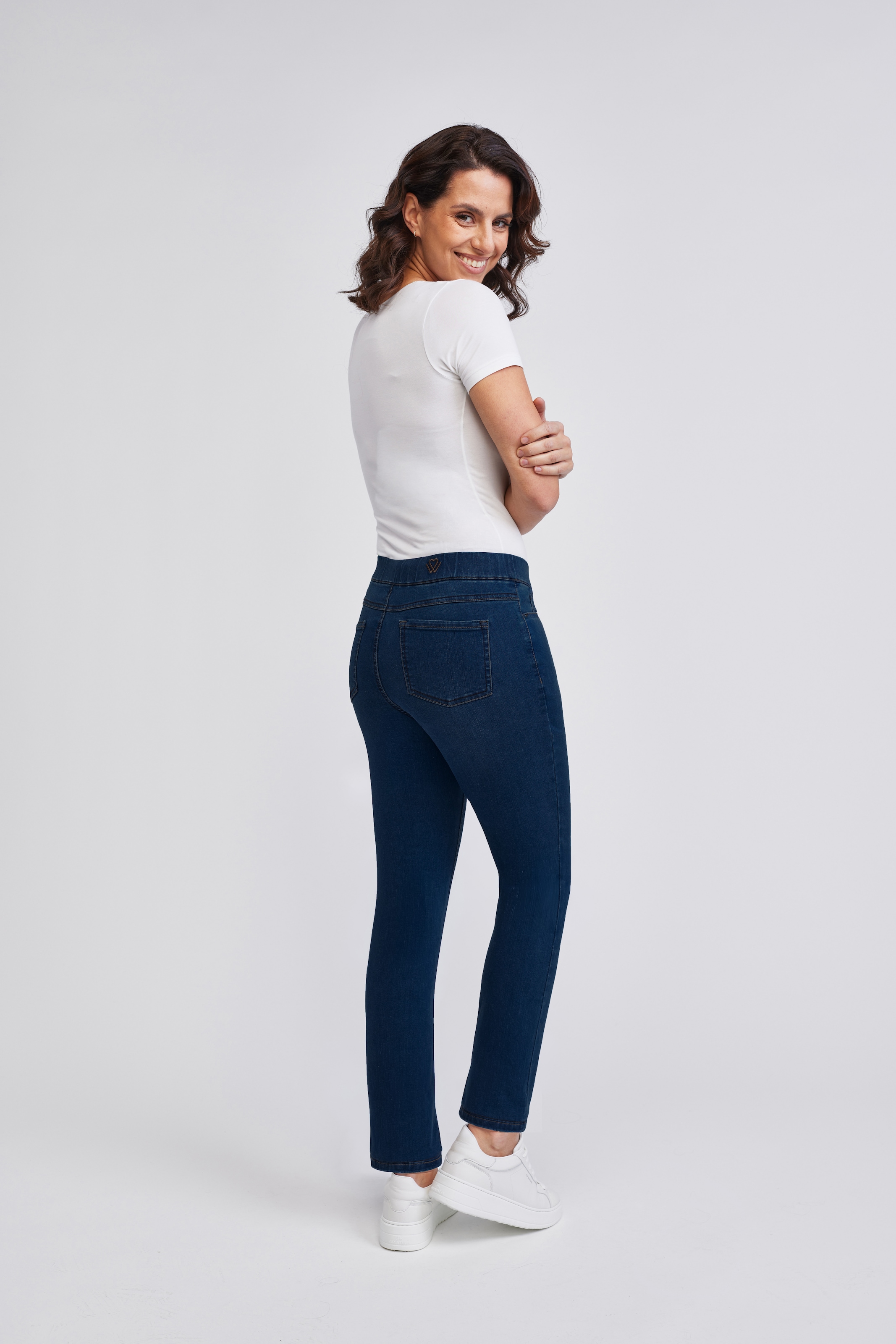 wonderjeans Schlupfjeans »Pull on« Super bequem auch im Sitzen